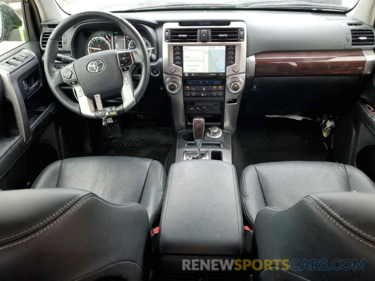 8 fotografías del automóvil dañado JTEKU5JR2P6152548 TOYOTA 4RUNNER 2023