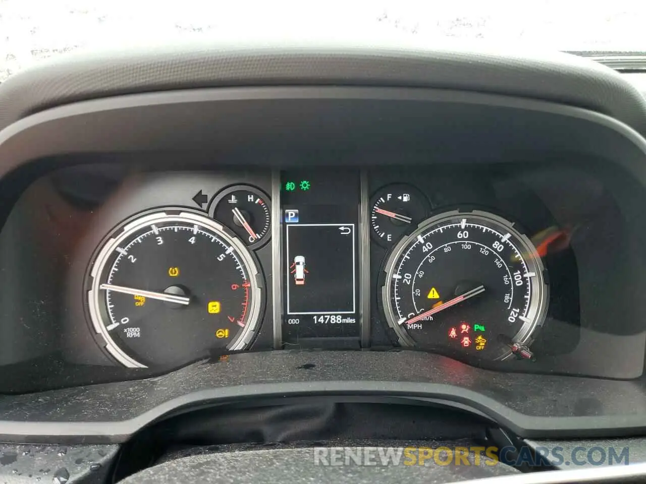 9 fotografías del automóvil dañado JTEKU5JR2P6152548 TOYOTA 4RUNNER 2023