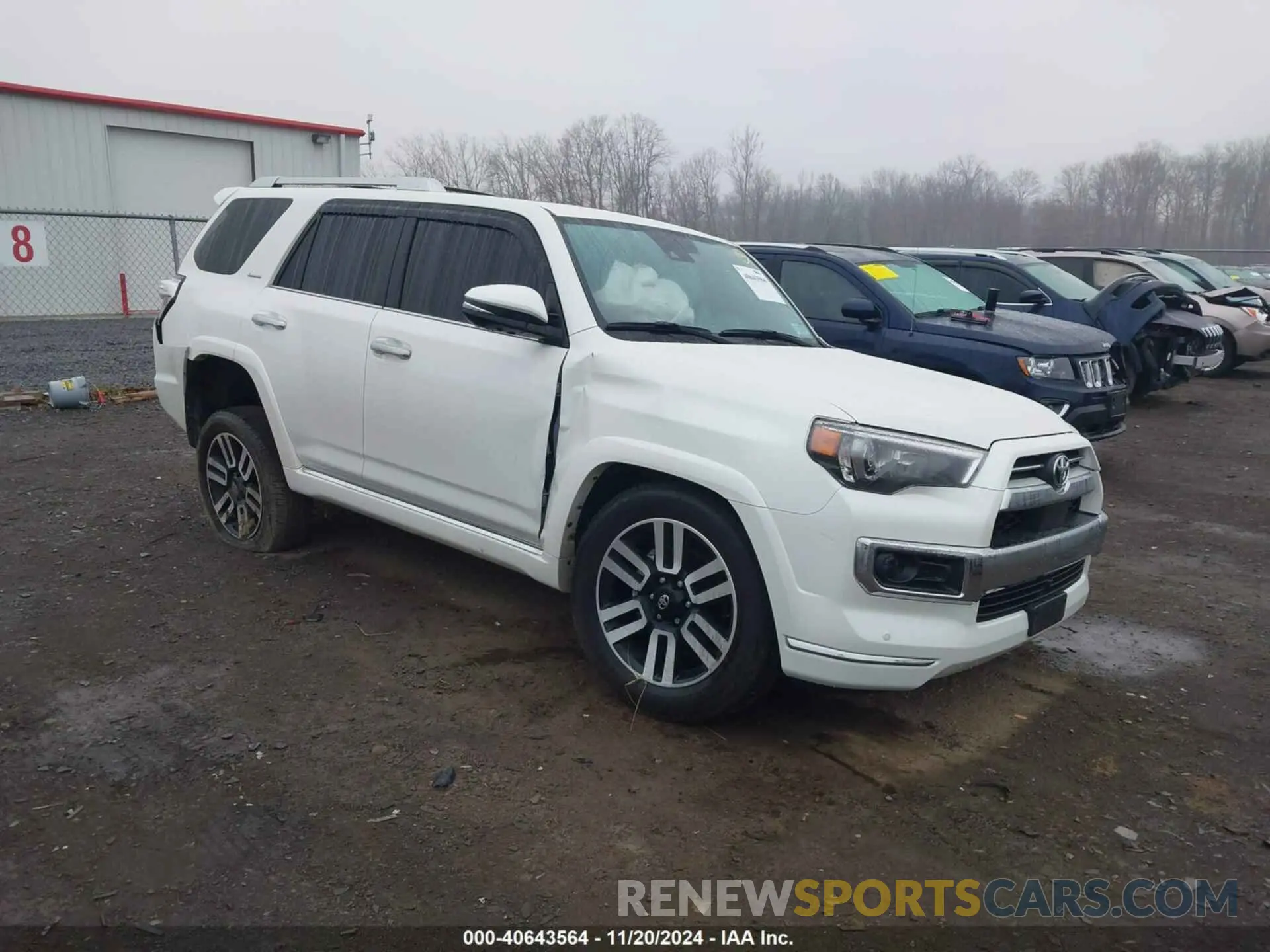 1 fotografías del automóvil dañado JTEKU5JR2P6192158 TOYOTA 4RUNNER 2023