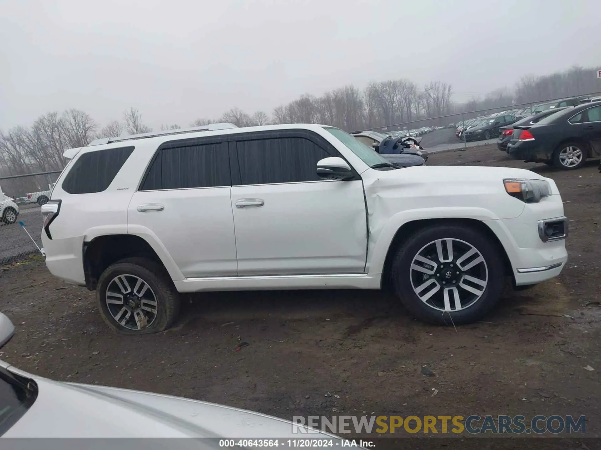 12 fotografías del automóvil dañado JTEKU5JR2P6192158 TOYOTA 4RUNNER 2023