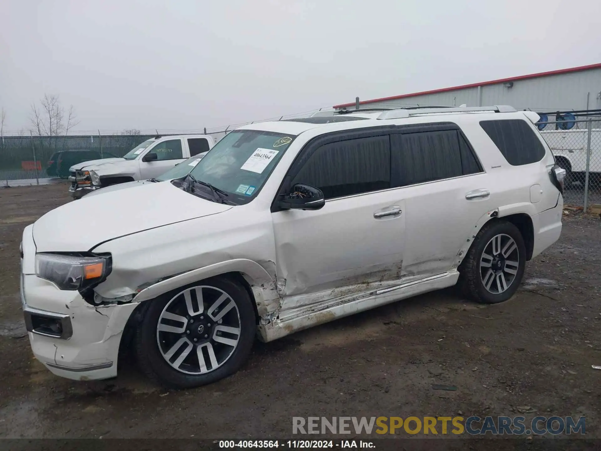 6 fotografías del automóvil dañado JTEKU5JR2P6192158 TOYOTA 4RUNNER 2023