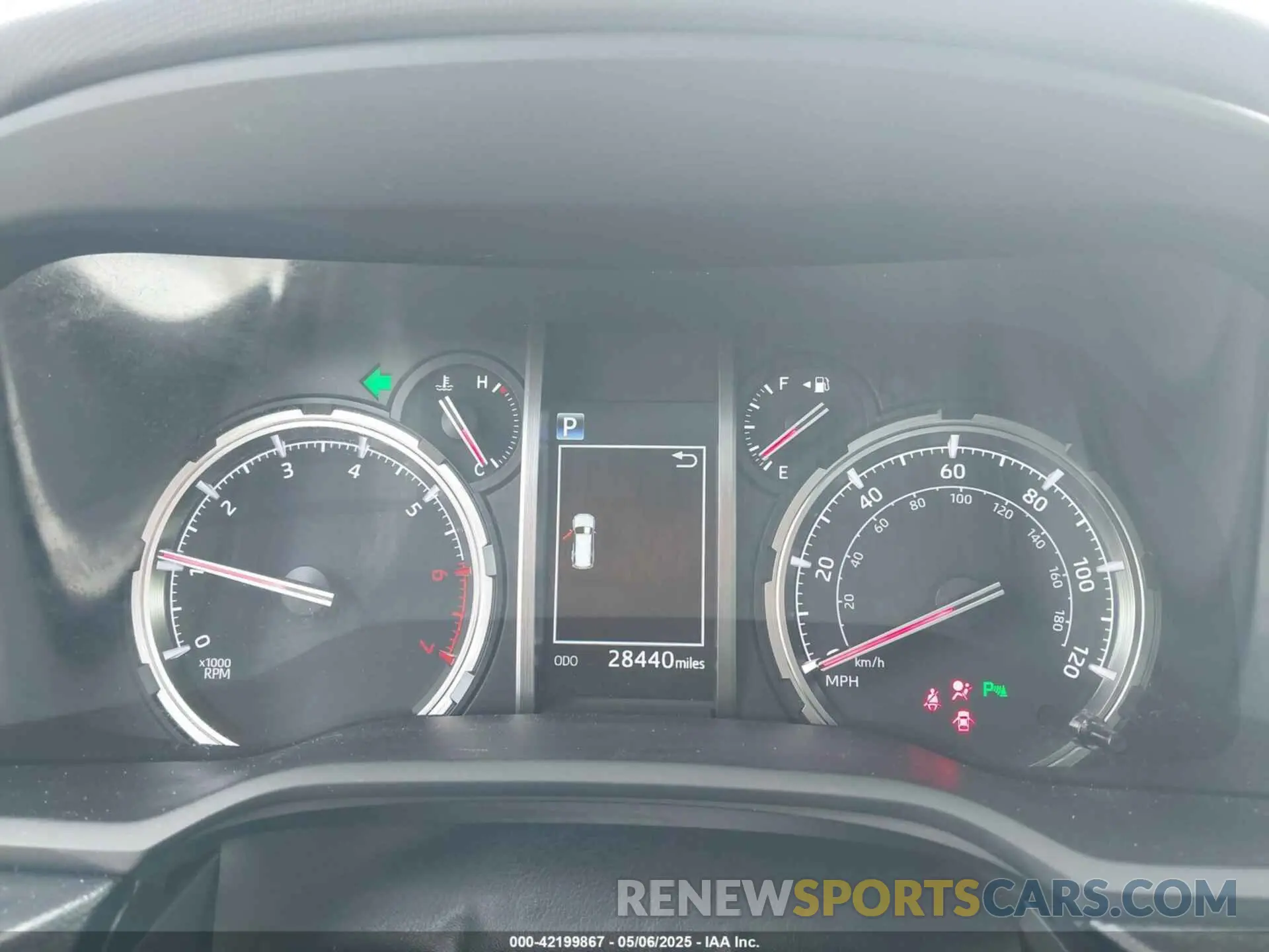 7 fotografías del automóvil dañado JTEKU5JR3P6148282 TOYOTA 4RUNNER 2023