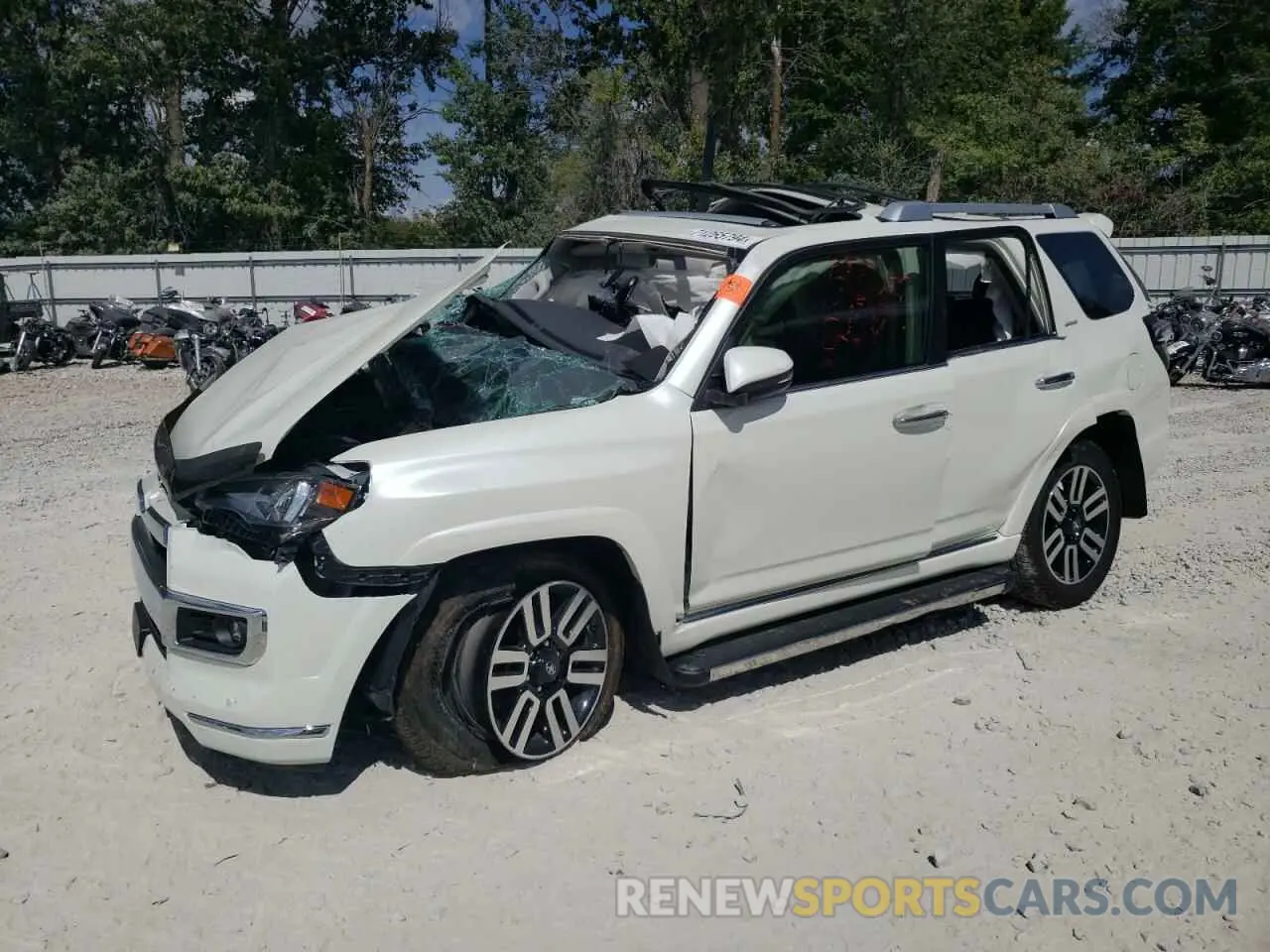 1 fotografías del automóvil dañado JTEKU5JR4P6108356 TOYOTA 4RUNNER 2023