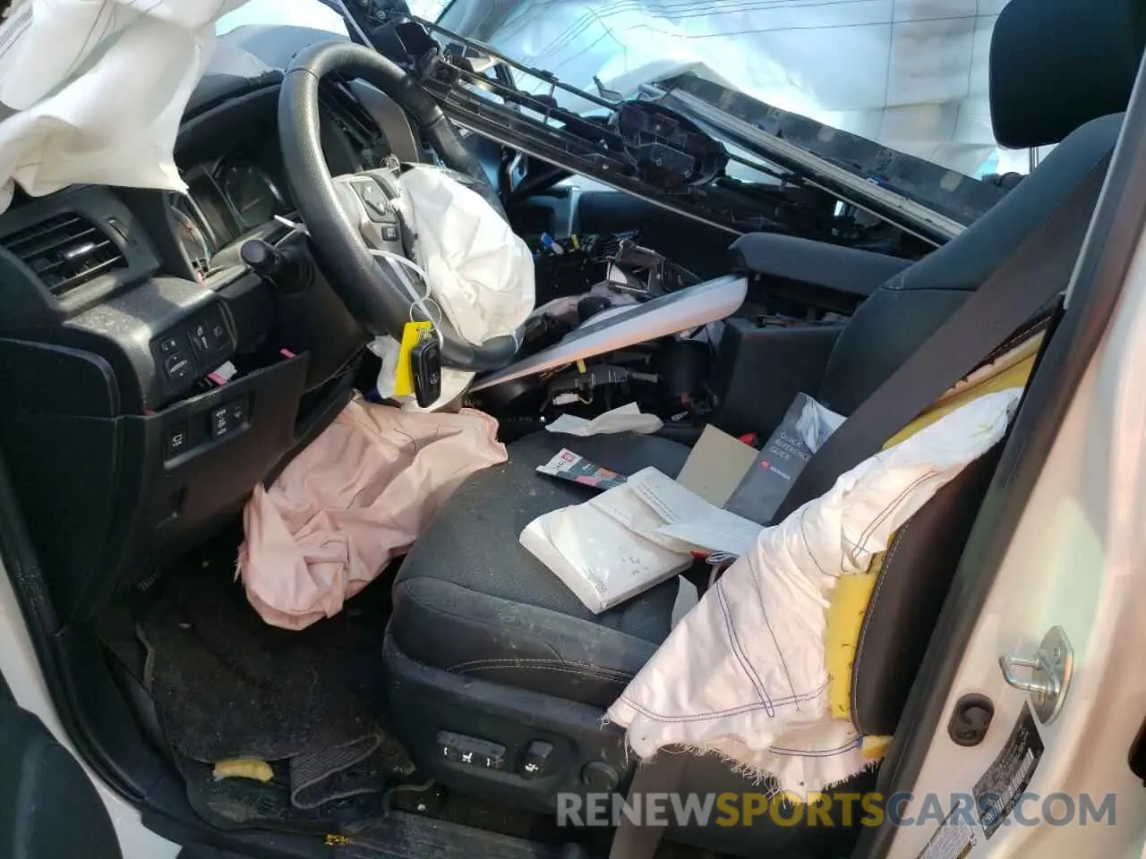 7 fotografías del automóvil dañado JTEKU5JR4P6108356 TOYOTA 4RUNNER 2023