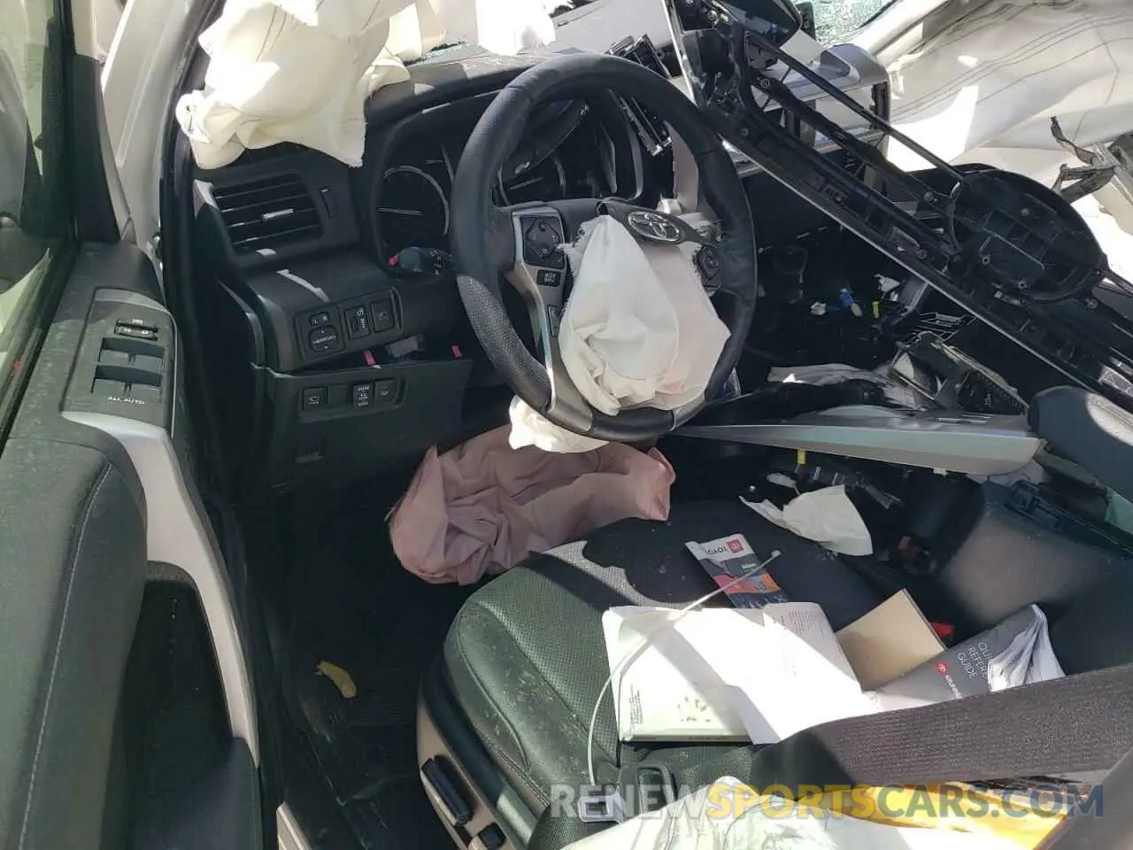 8 fotografías del automóvil dañado JTEKU5JR4P6108356 TOYOTA 4RUNNER 2023