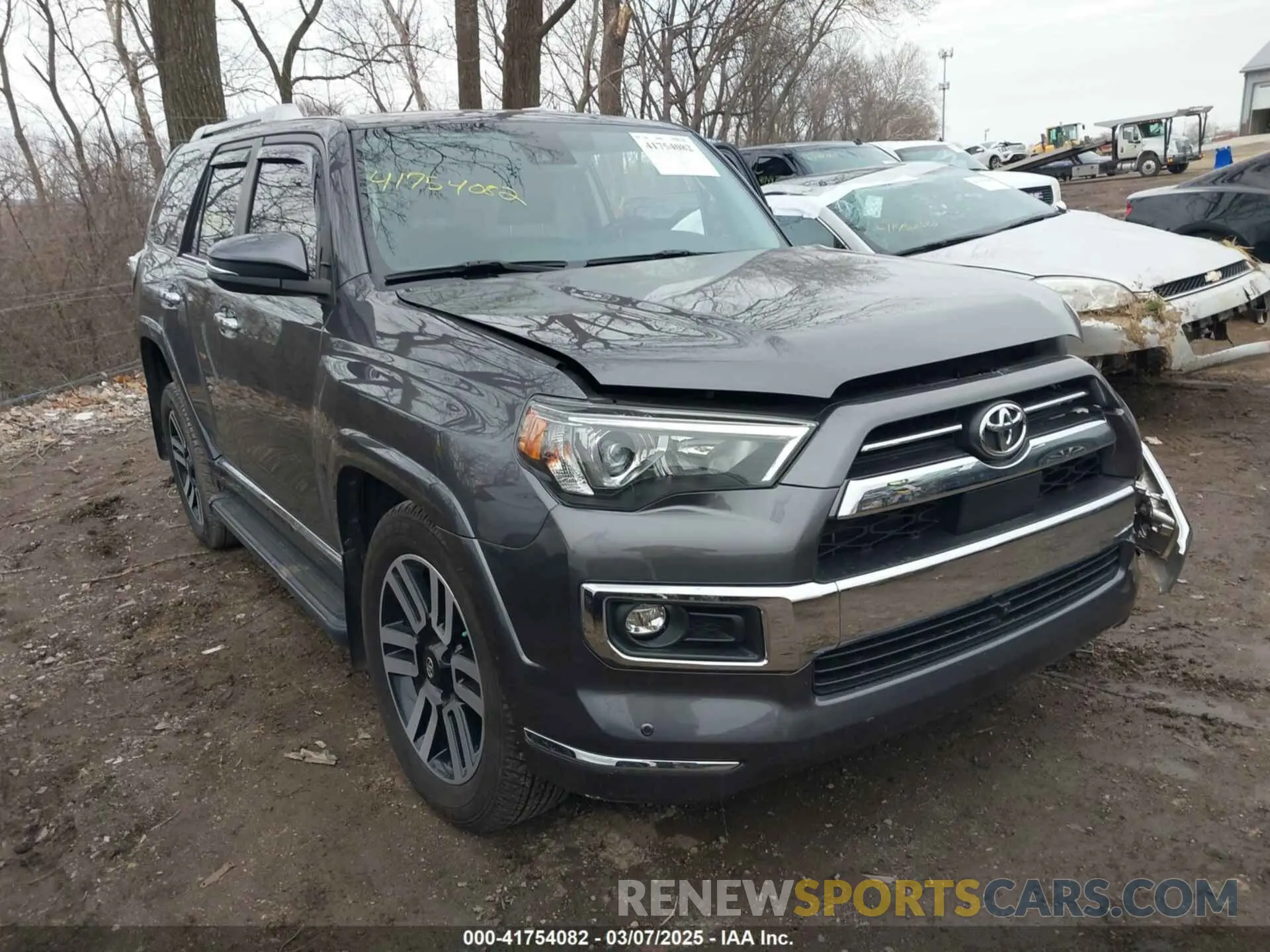 1 fotografías del automóvil dañado JTEKU5JR5P6110276 TOYOTA 4RUNNER 2023