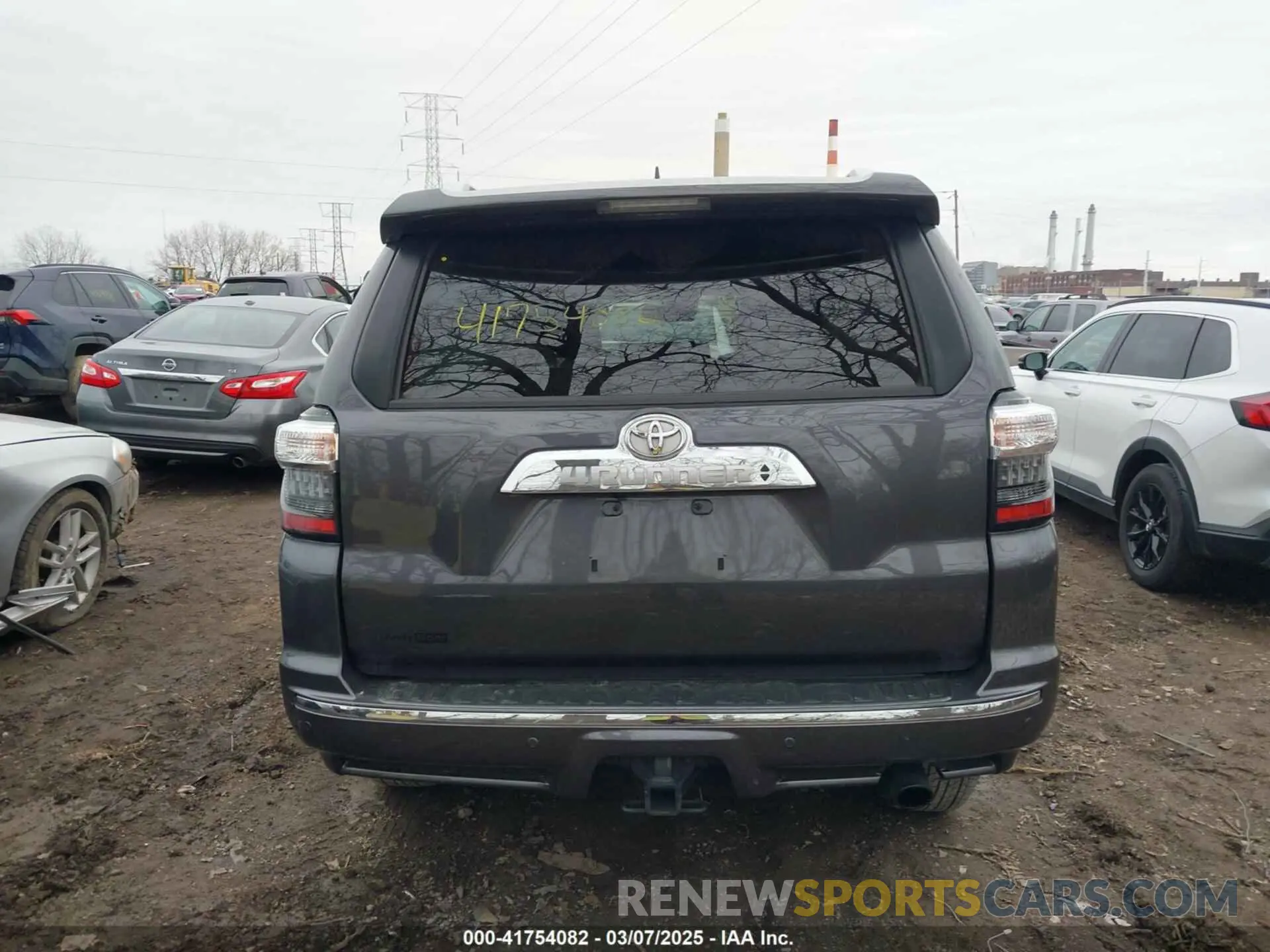 16 fotografías del automóvil dañado JTEKU5JR5P6110276 TOYOTA 4RUNNER 2023