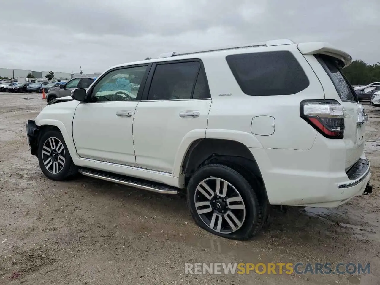 2 fotografías del automóvil dañado JTEKU5JR5P6131774 TOYOTA 4RUNNER 2023