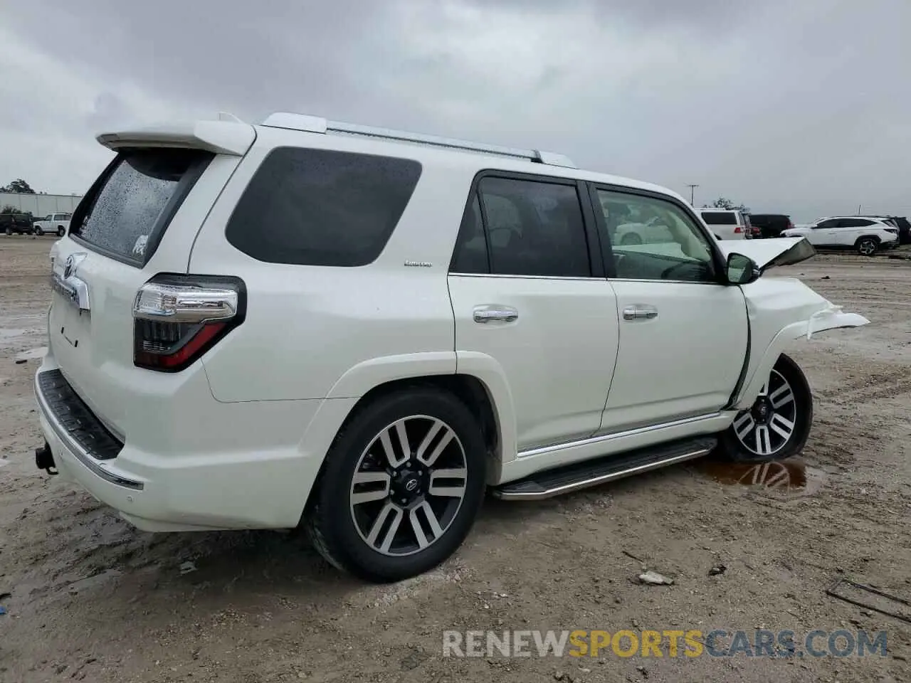 3 fotografías del automóvil dañado JTEKU5JR5P6131774 TOYOTA 4RUNNER 2023