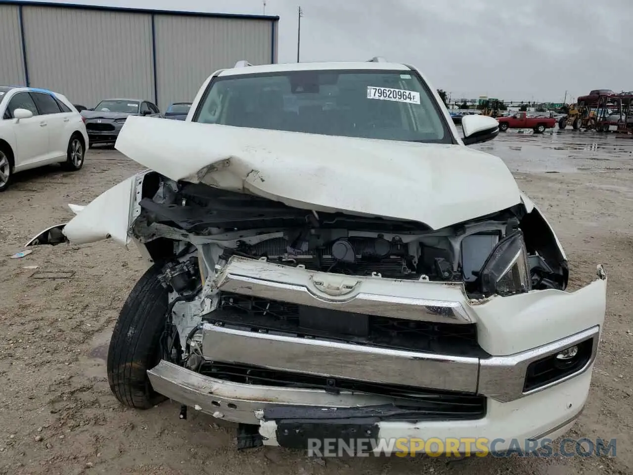 5 fotografías del automóvil dañado JTEKU5JR5P6131774 TOYOTA 4RUNNER 2023