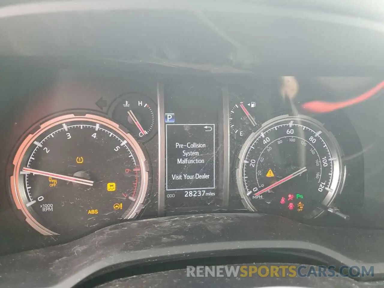 9 fotografías del automóvil dañado JTEKU5JR5P6131774 TOYOTA 4RUNNER 2023