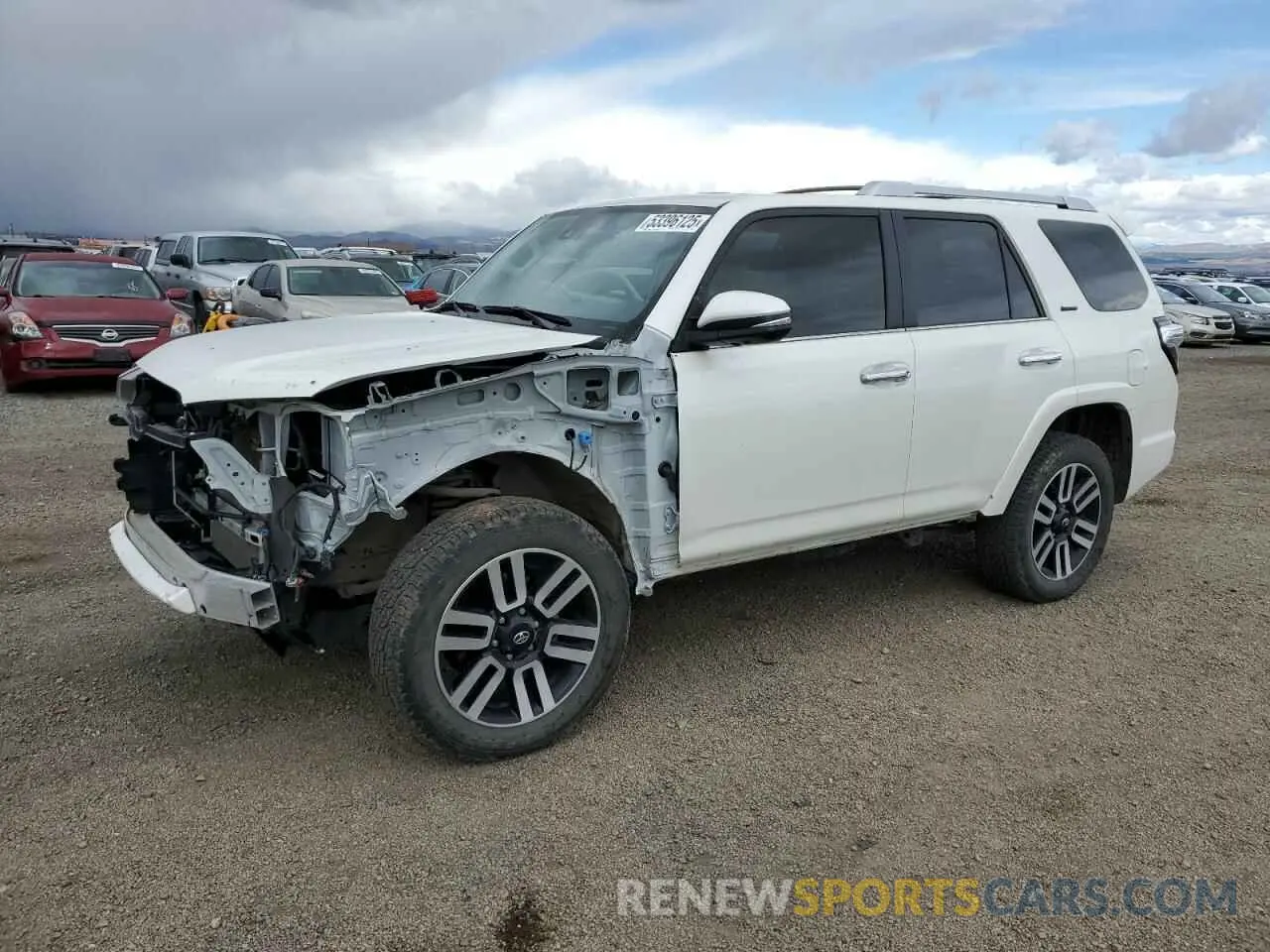 1 fotografías del automóvil dañado JTEKU5JR5P6187505 TOYOTA 4RUNNER 2023