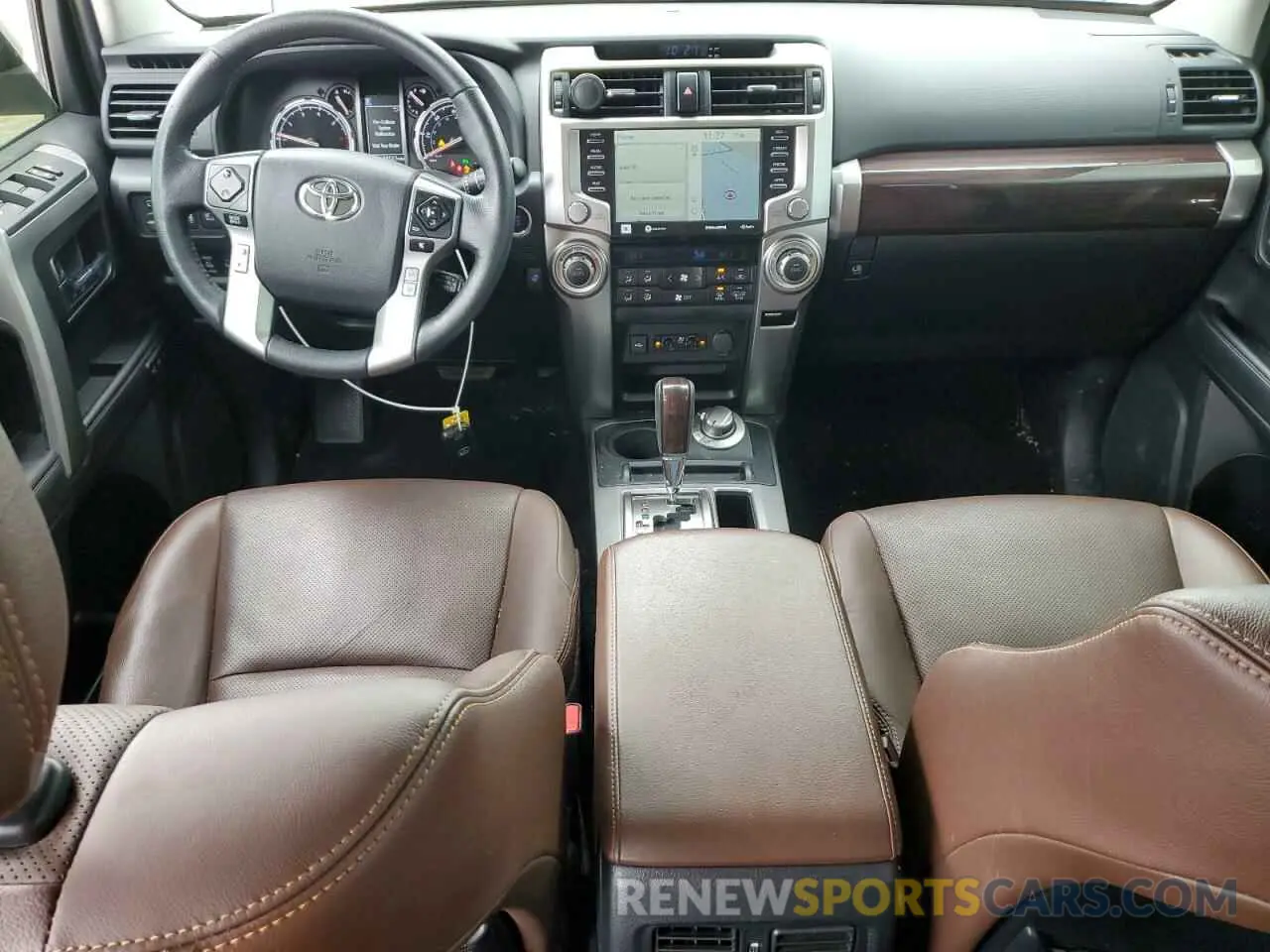 8 fotografías del automóvil dañado JTEKU5JR5P6187505 TOYOTA 4RUNNER 2023