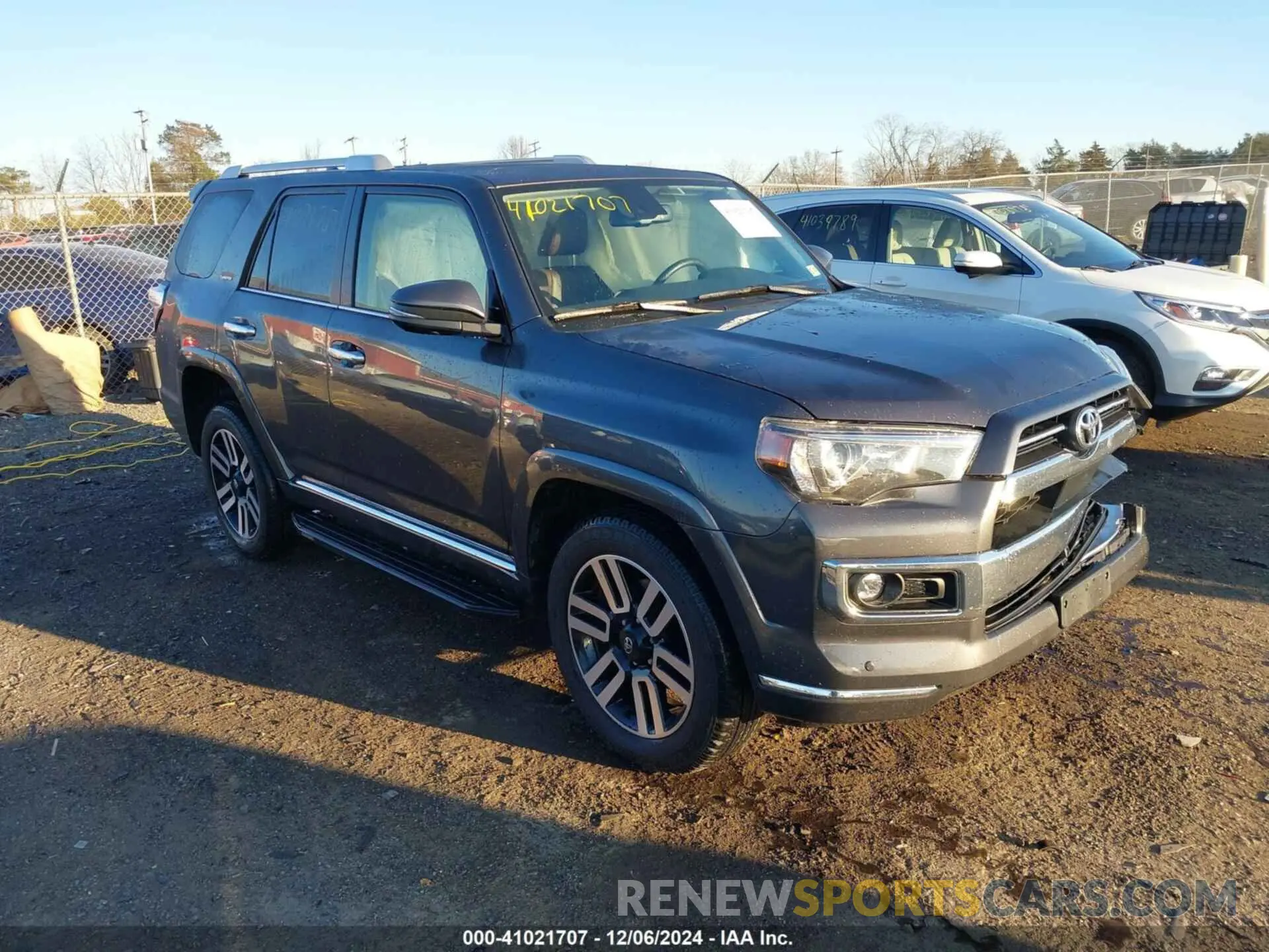 1 fotografías del automóvil dañado JTEKU5JR7P6091973 TOYOTA 4RUNNER 2023