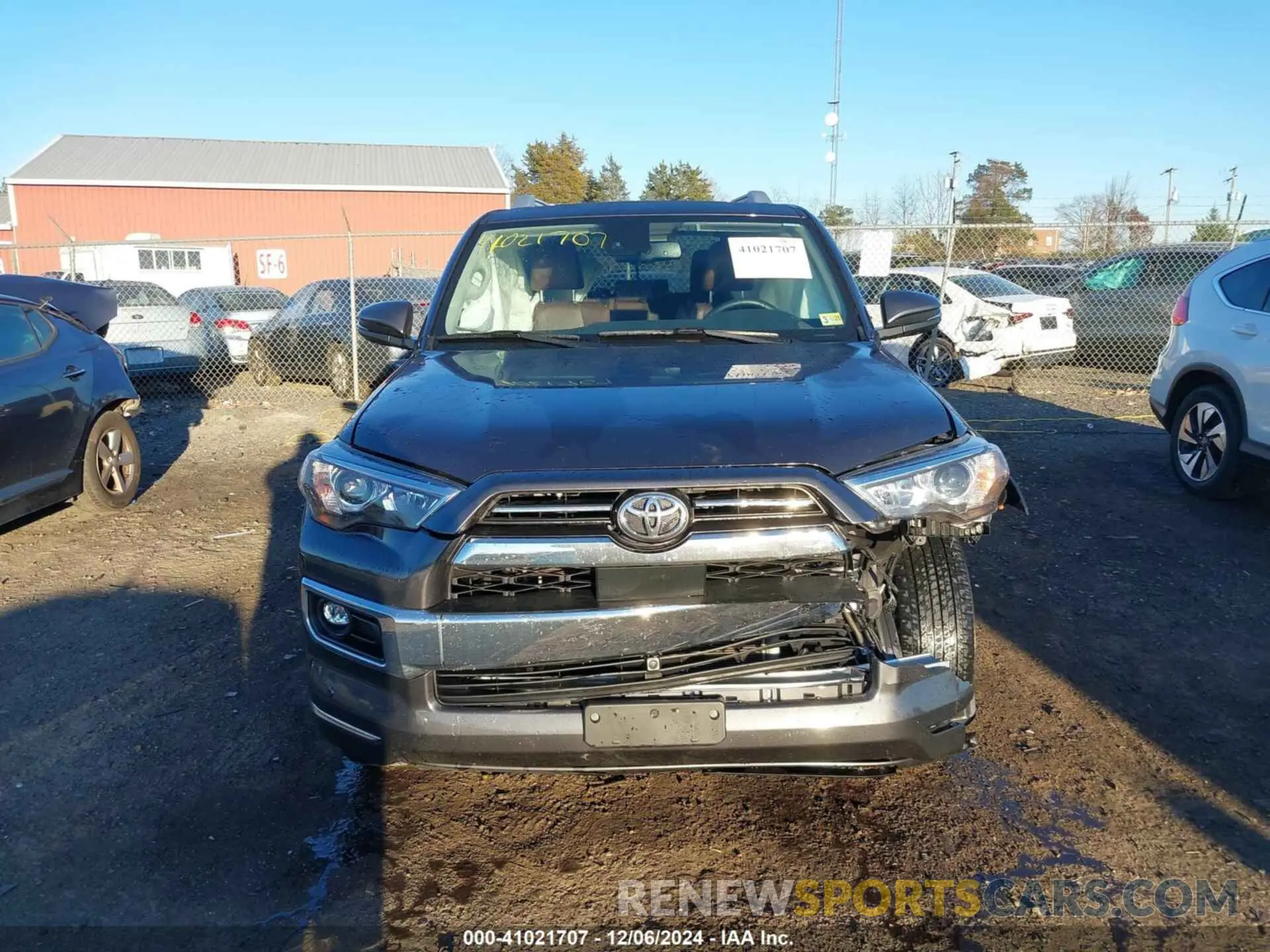 12 fotografías del automóvil dañado JTEKU5JR7P6091973 TOYOTA 4RUNNER 2023