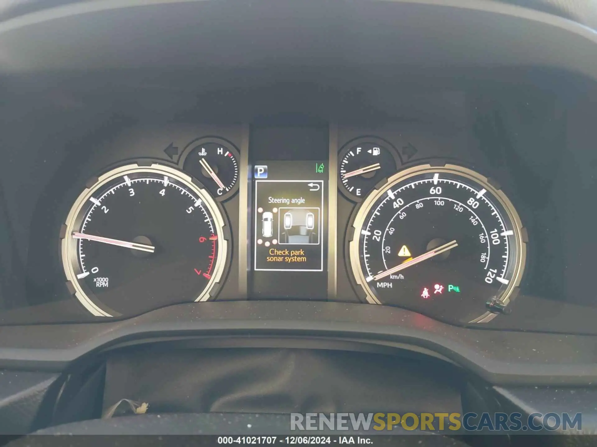 7 fotografías del automóvil dañado JTEKU5JR7P6091973 TOYOTA 4RUNNER 2023