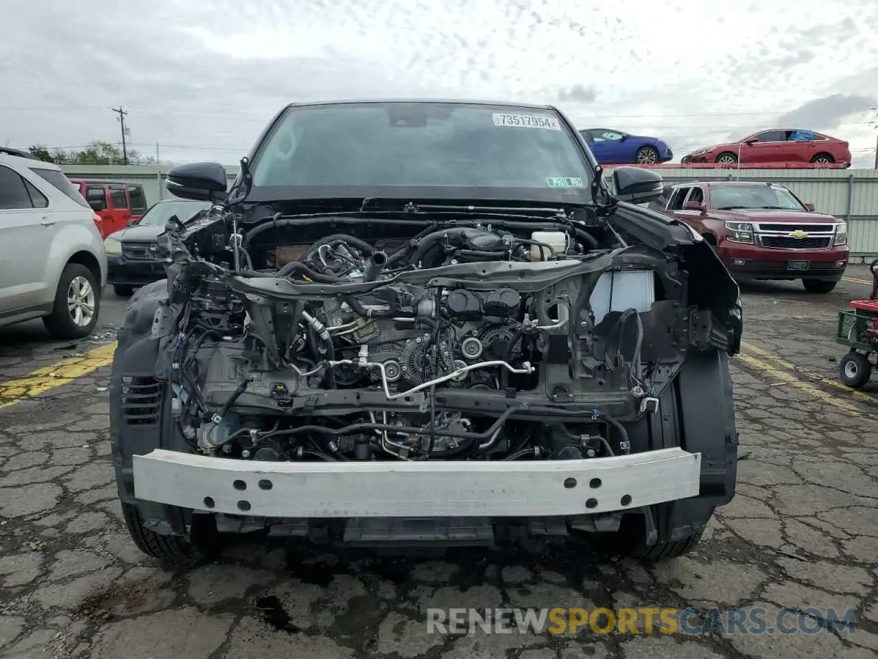 5 fotografías del automóvil dañado JTEKU5JR7P6200111 TOYOTA 4RUNNER 2023
