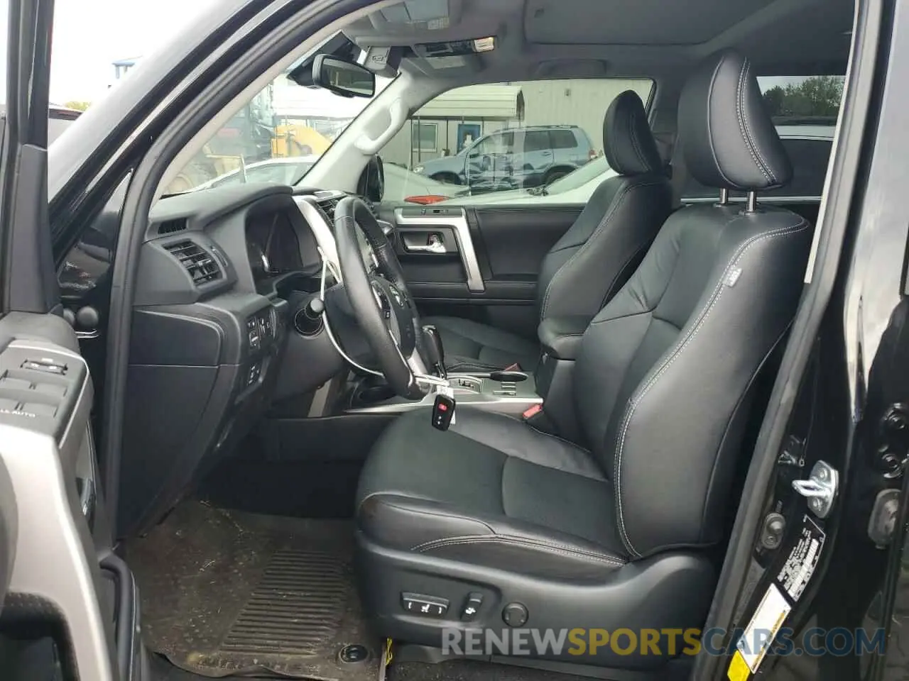 7 fotografías del automóvil dañado JTEKU5JR7P6200111 TOYOTA 4RUNNER 2023