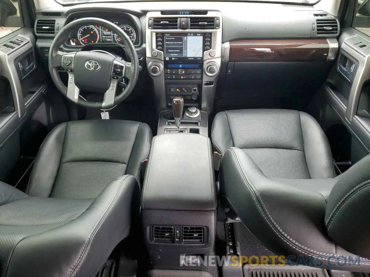 8 fotografías del automóvil dañado JTEKU5JR7P6200111 TOYOTA 4RUNNER 2023