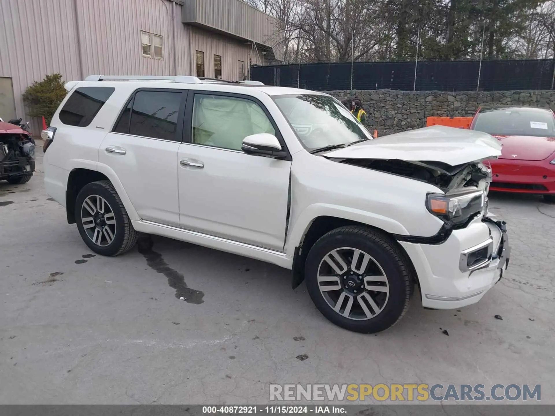 1 fotografías del automóvil dañado JTEKU5JR7P6203364 TOYOTA 4RUNNER 2023