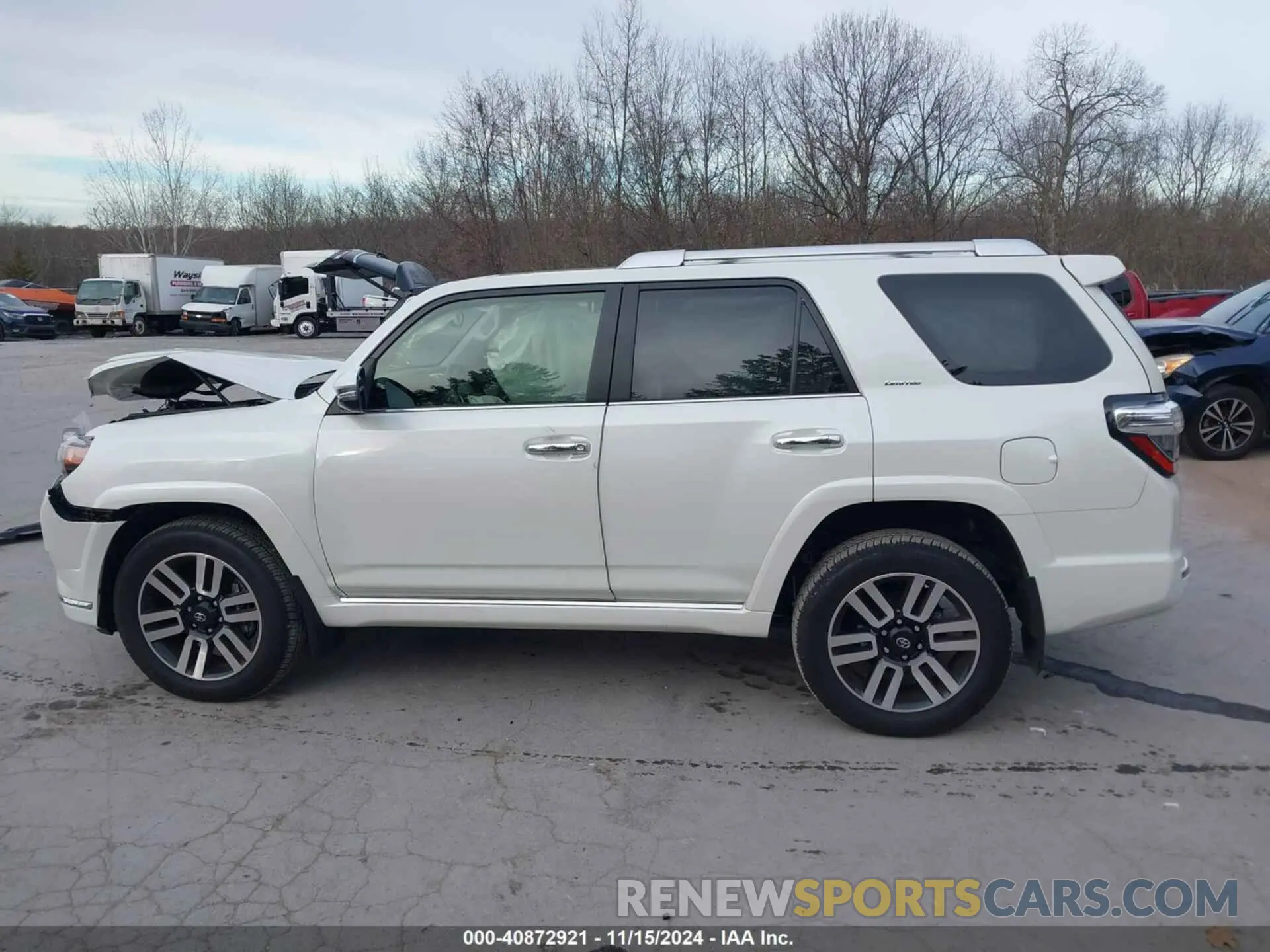 14 fotografías del automóvil dañado JTEKU5JR7P6203364 TOYOTA 4RUNNER 2023