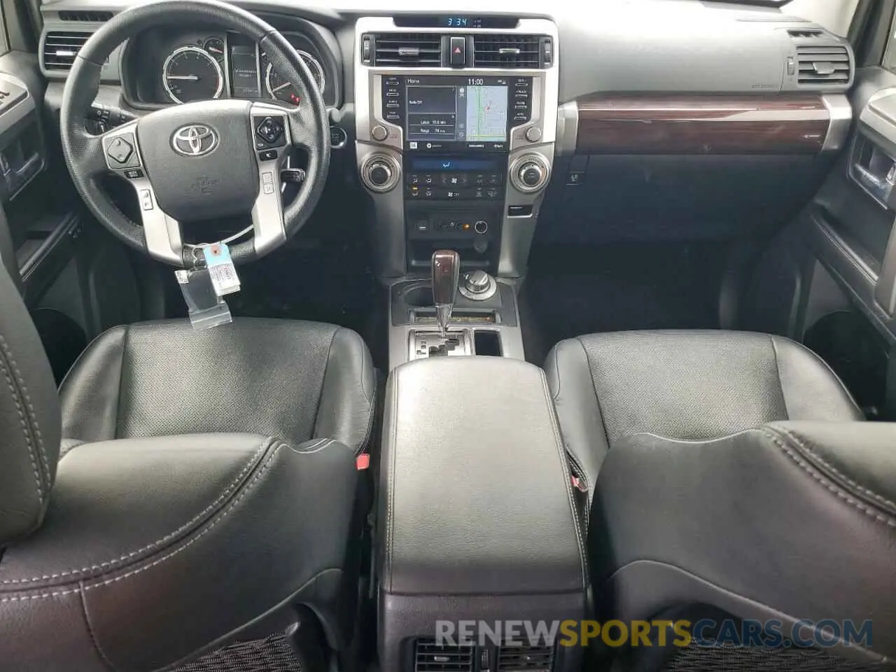8 fotografías del automóvil dañado JTEKU5JR8P6183965 TOYOTA 4RUNNER 2023