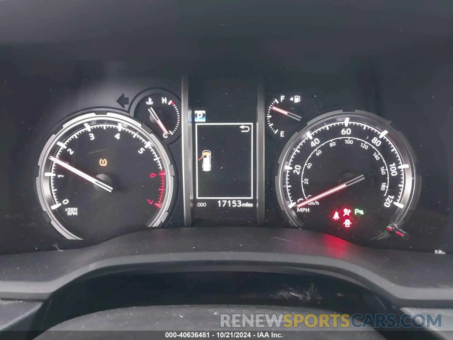 7 fotografías del automóvil dañado JTEKU5JR8P6187434 TOYOTA 4RUNNER 2023
