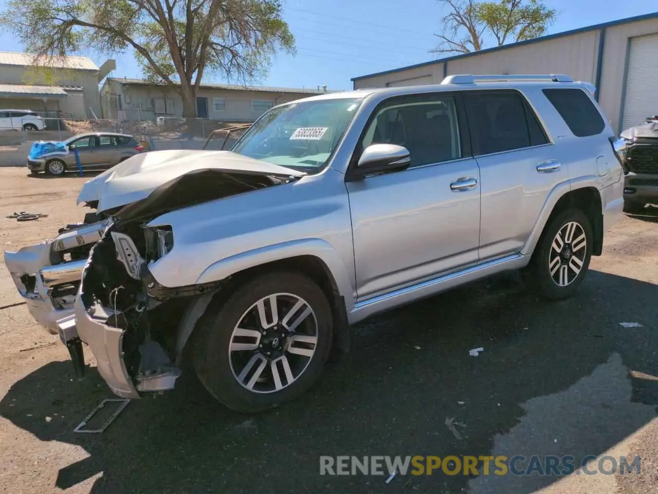 1 fotografías del automóvil dañado JTEKU5JR9P6089206 TOYOTA 4RUNNER 2023