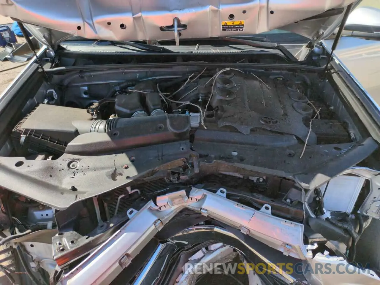 12 fotografías del automóvil dañado JTEKU5JR9P6089206 TOYOTA 4RUNNER 2023