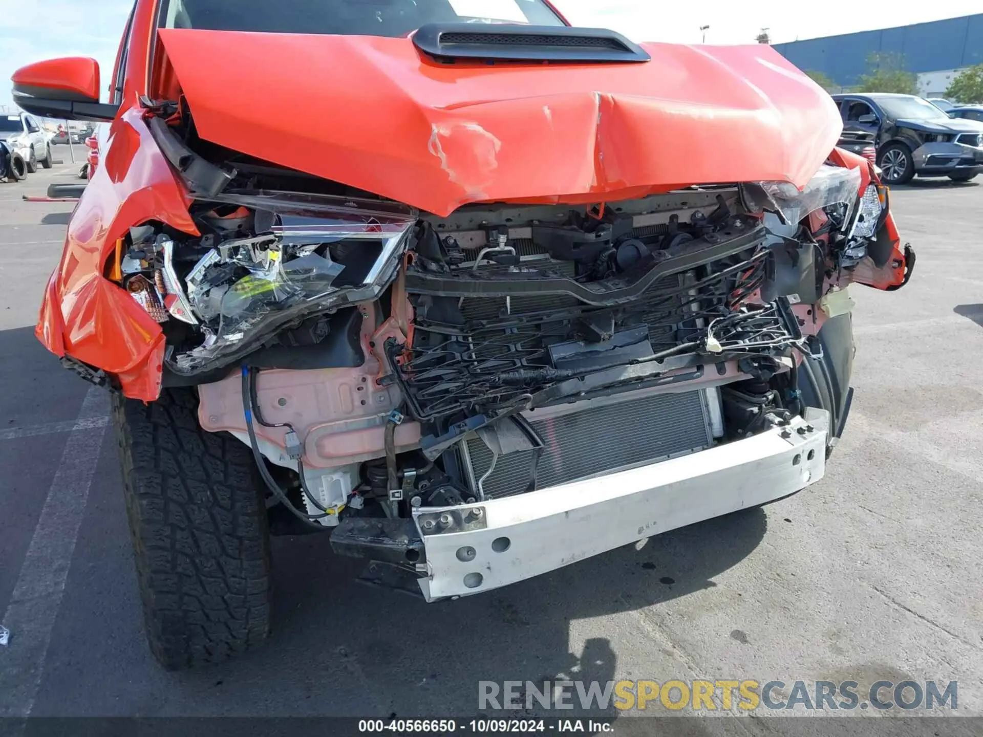6 fotografías del automóvil dañado JTELU5JR1P6156806 TOYOTA 4RUNNER 2023