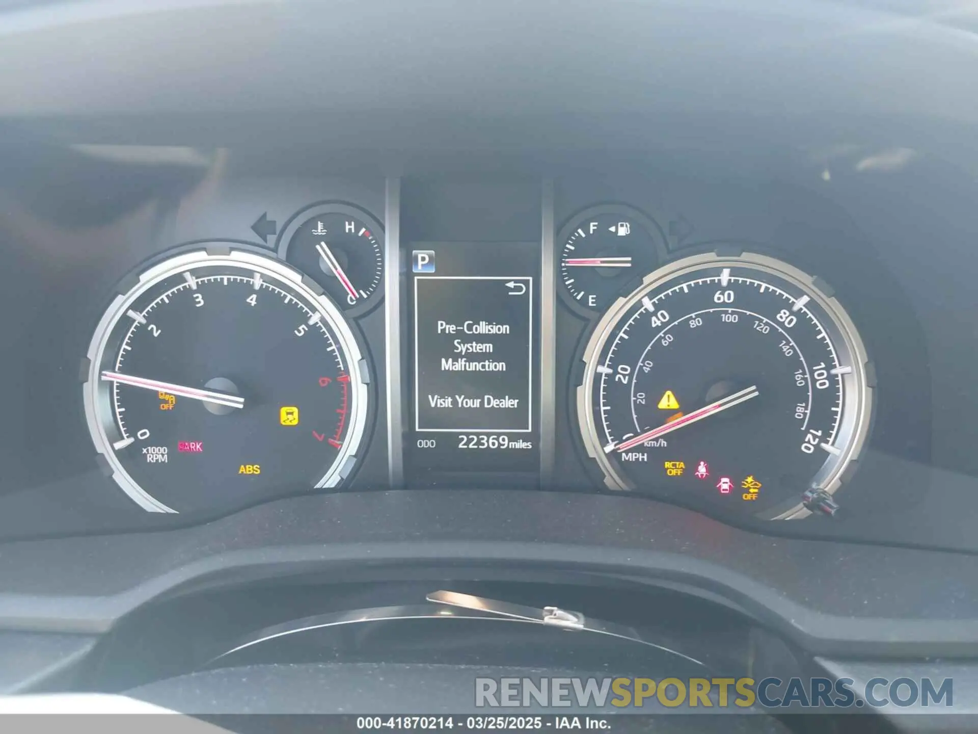 7 fotografías del automóvil dañado JTELU5JR3P6142681 TOYOTA 4RUNNER 2023