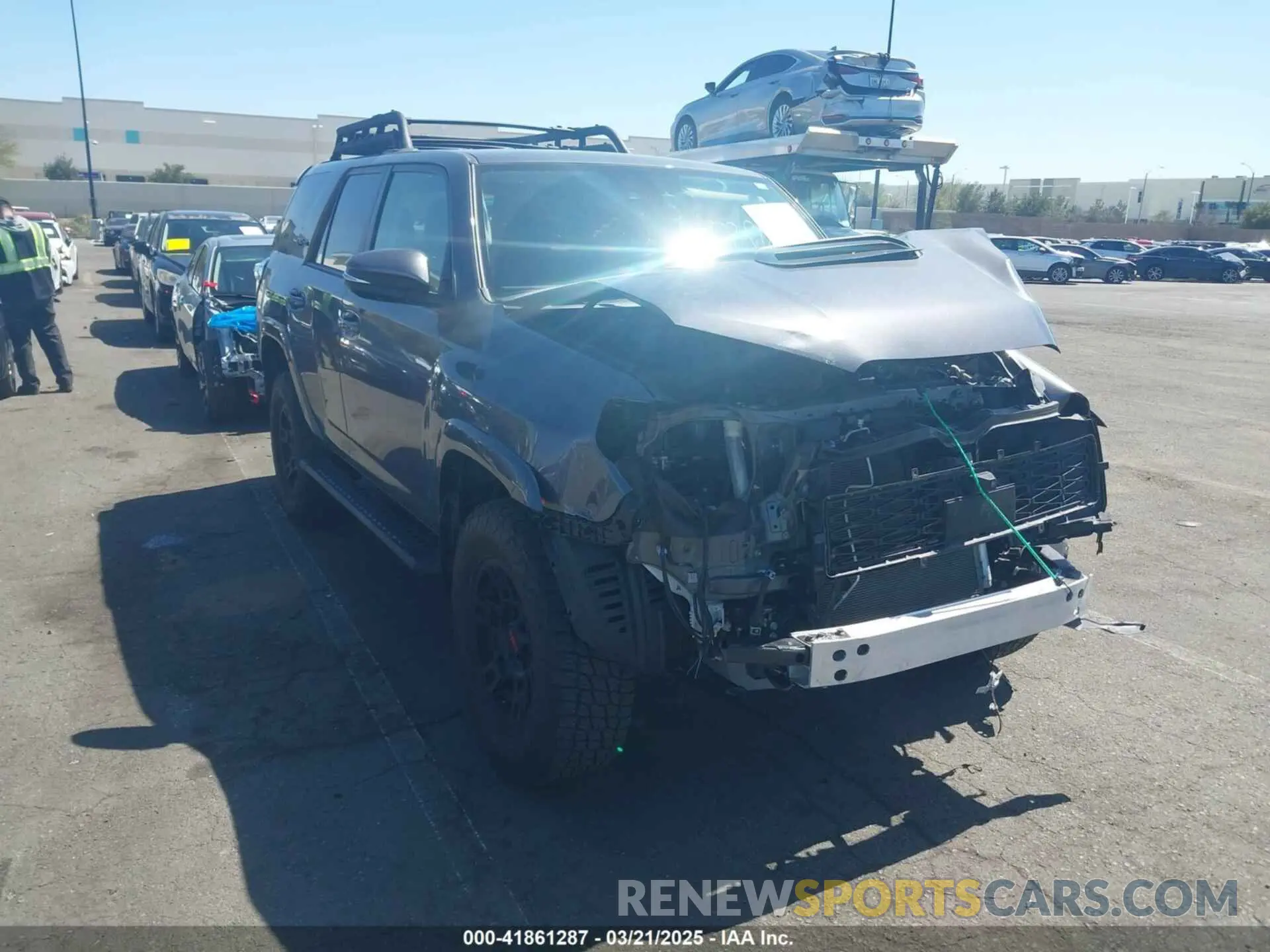 1 fotografías del automóvil dañado JTELU5JR3P6167676 TOYOTA 4RUNNER 2023