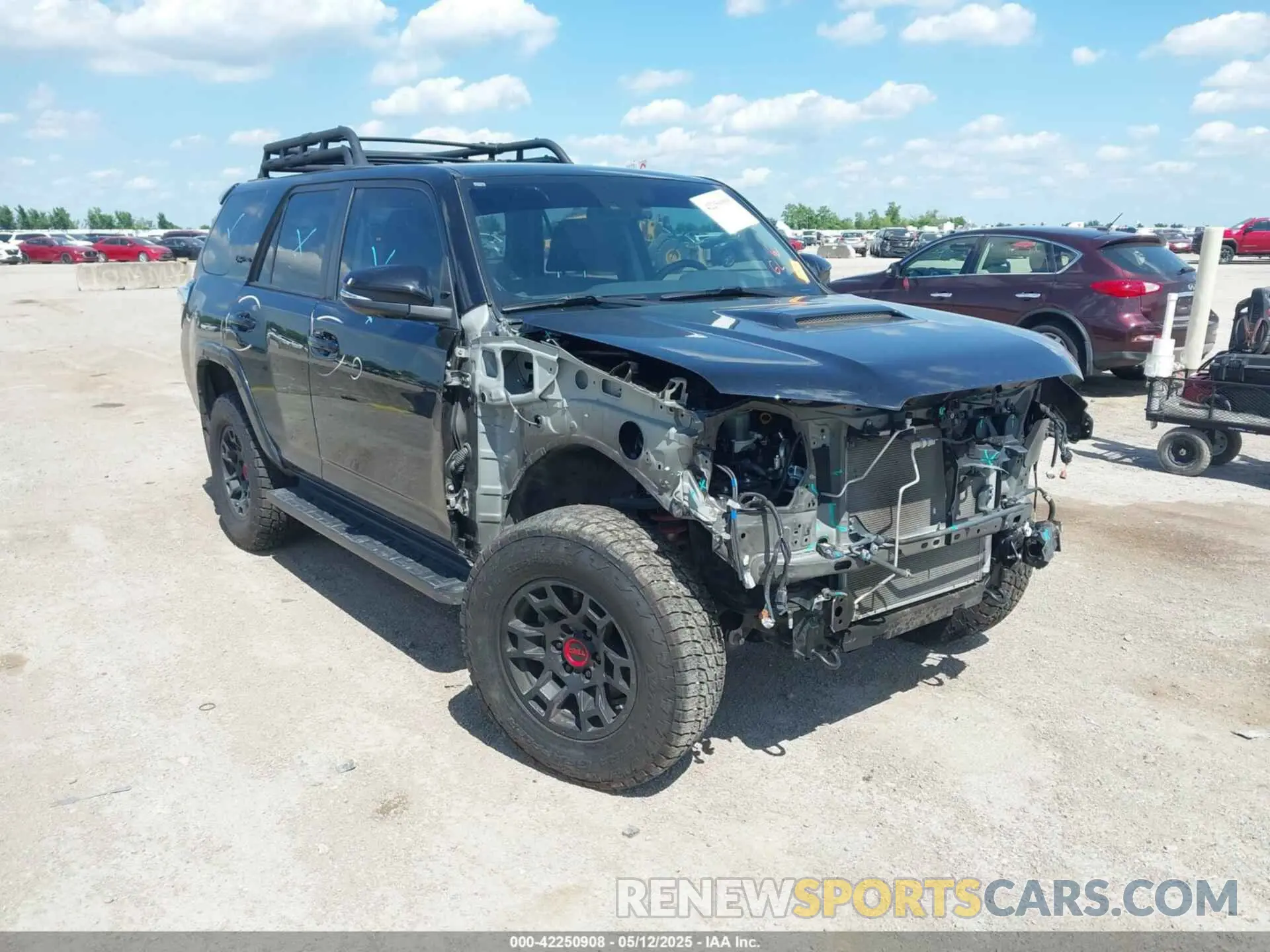 1 fotografías del automóvil dañado JTELU5JR5P6103476 TOYOTA 4RUNNER 2023
