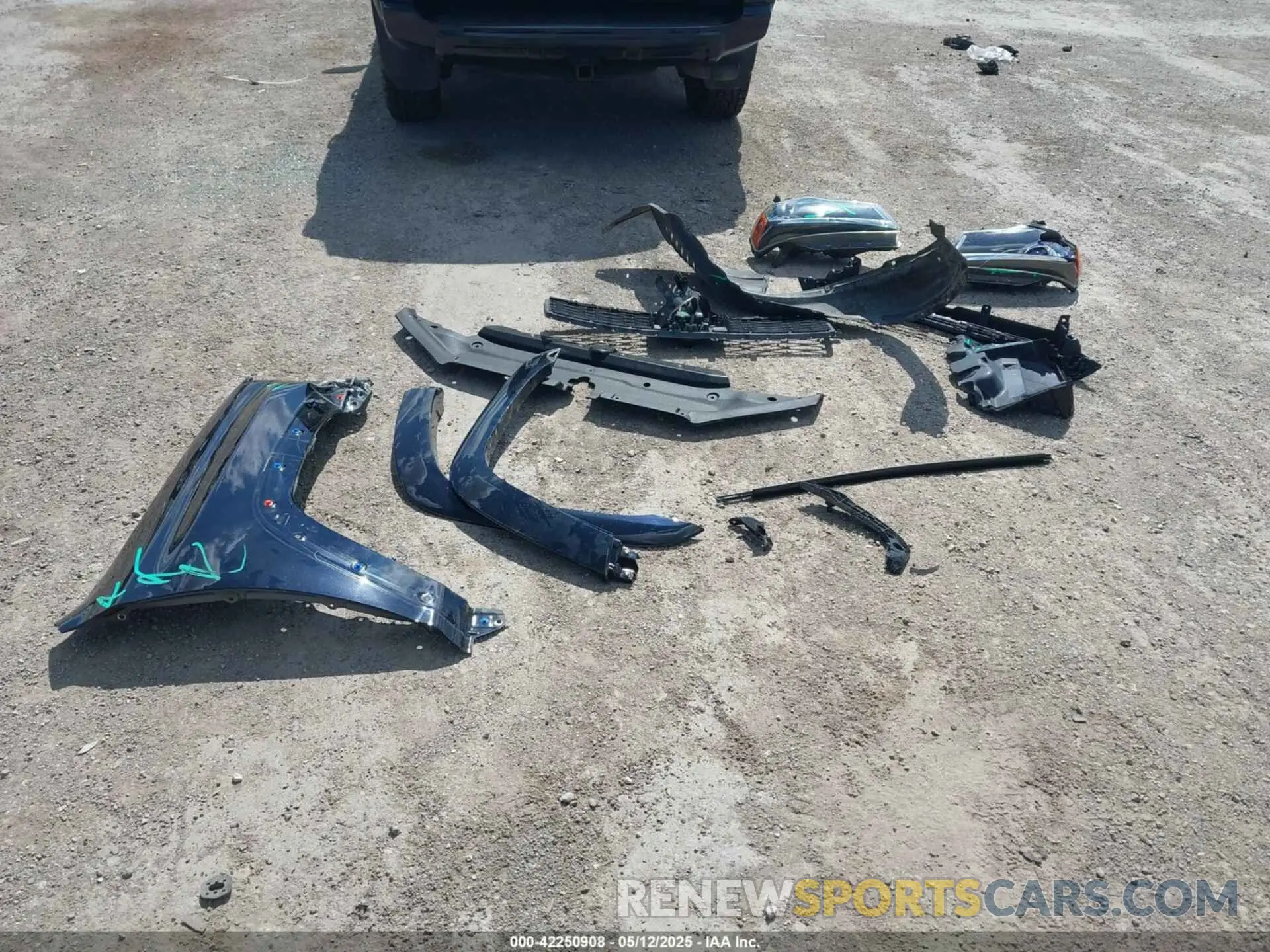 12 fotografías del automóvil dañado JTELU5JR5P6103476 TOYOTA 4RUNNER 2023