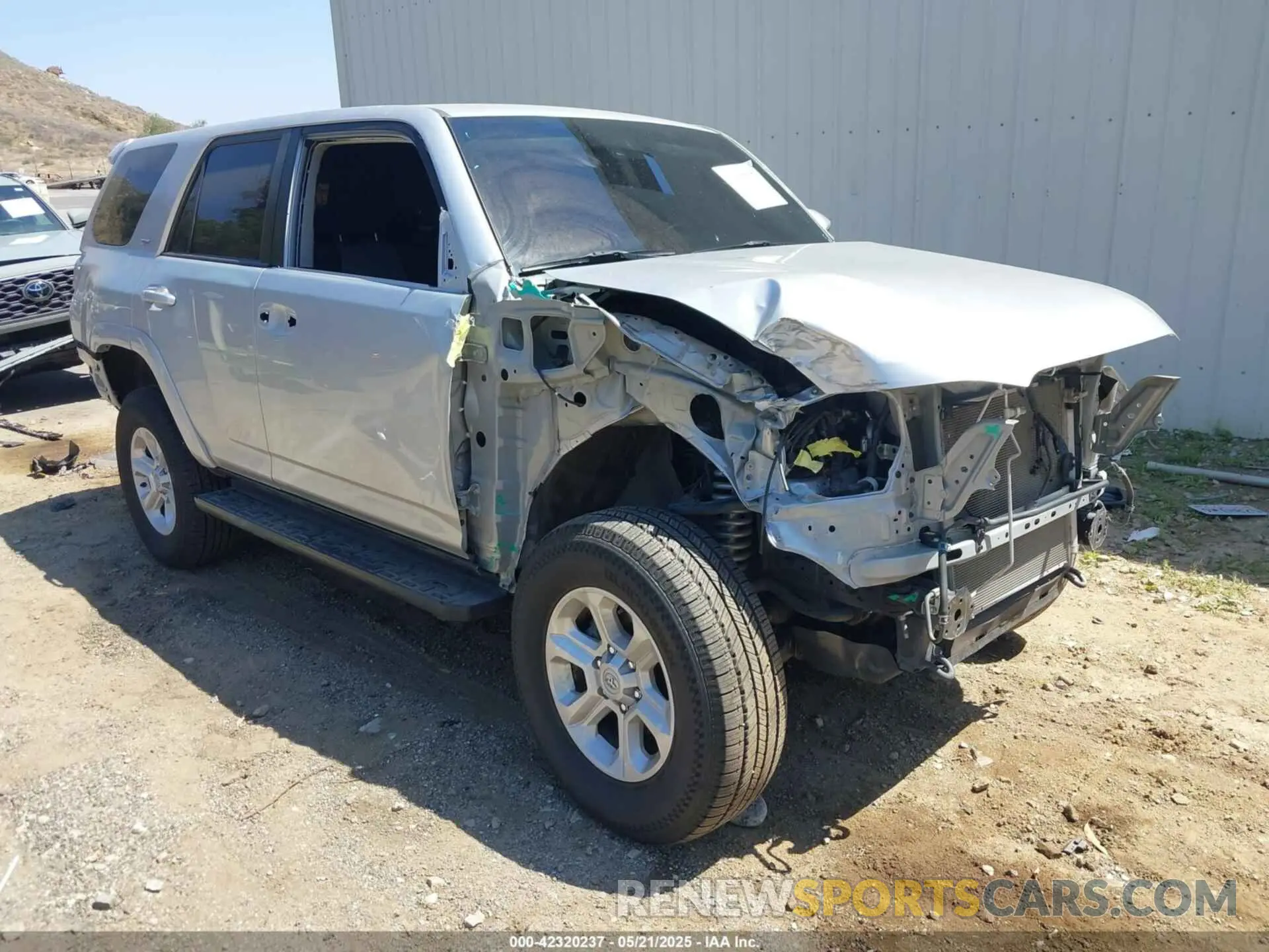 1 fotografías del automóvil dañado JTEMU5JR1P6089760 TOYOTA 4RUNNER 2023