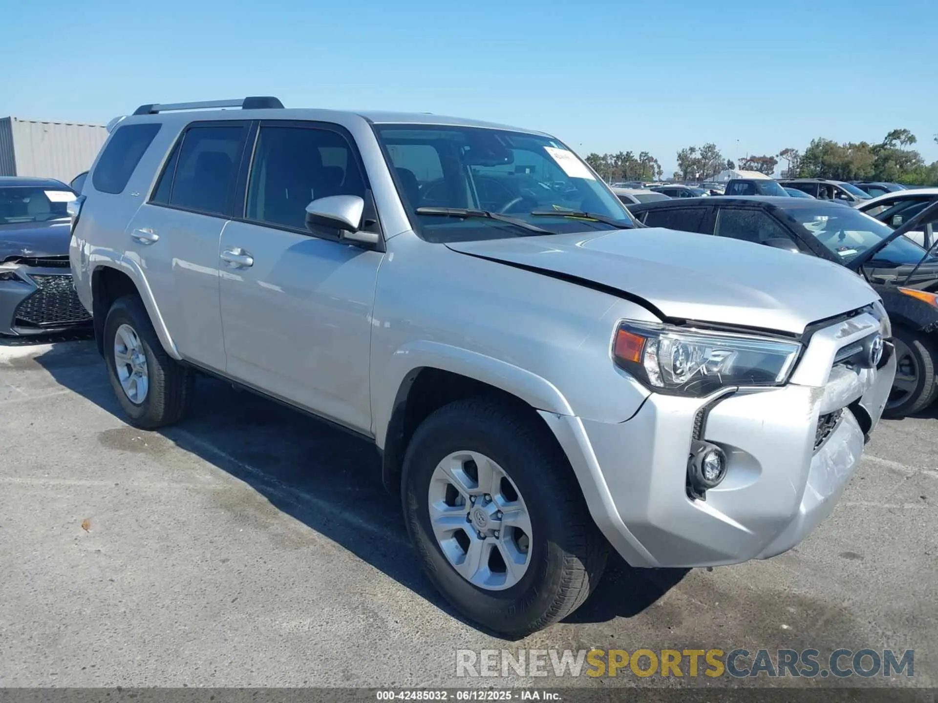 1 fotografías del automóvil dañado JTEMU5JR7P6192049 TOYOTA 4RUNNER 2023