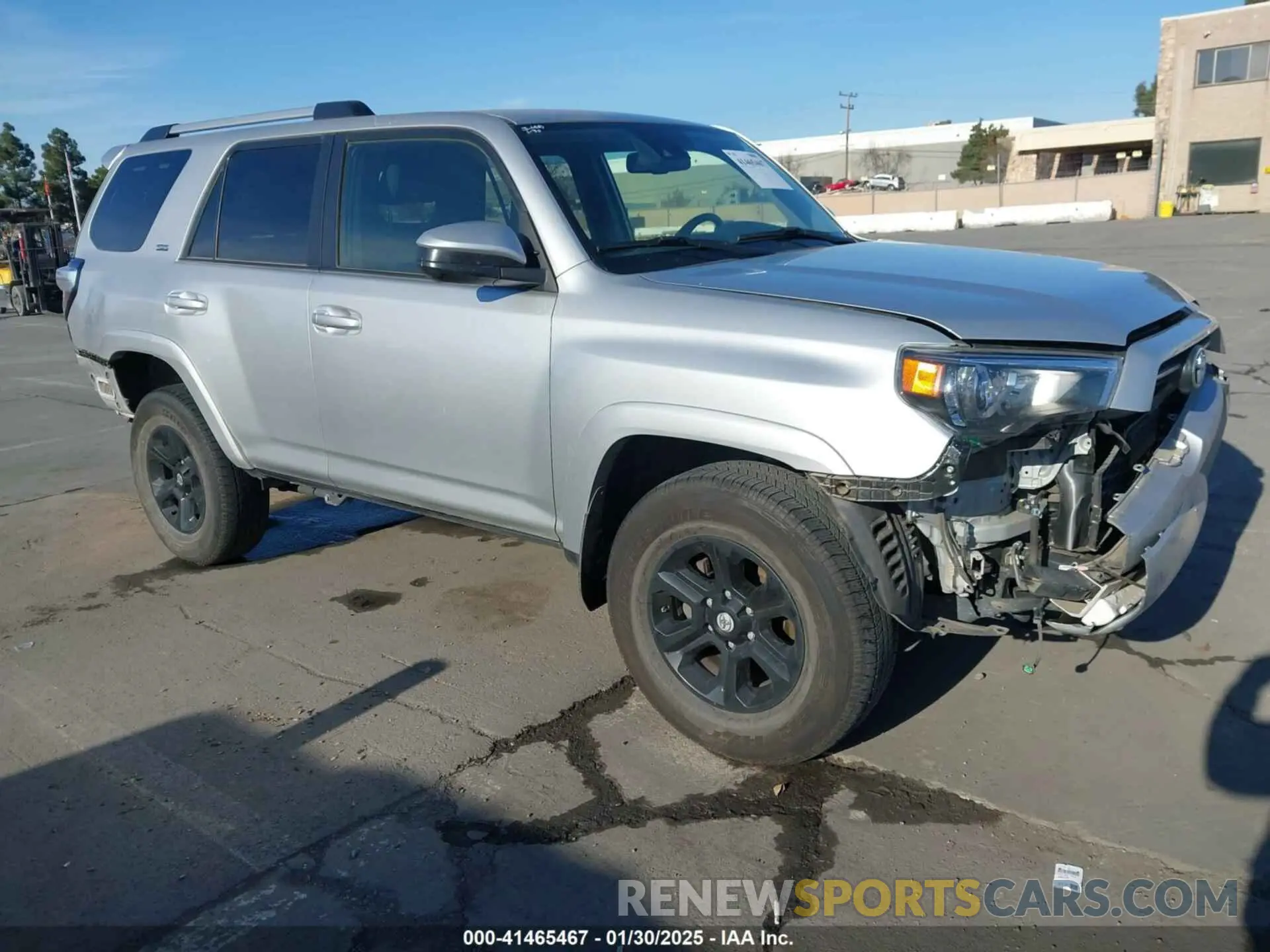 1 fotografías del automóvil dañado JTEMU5JR8P6155561 TOYOTA 4RUNNER 2023
