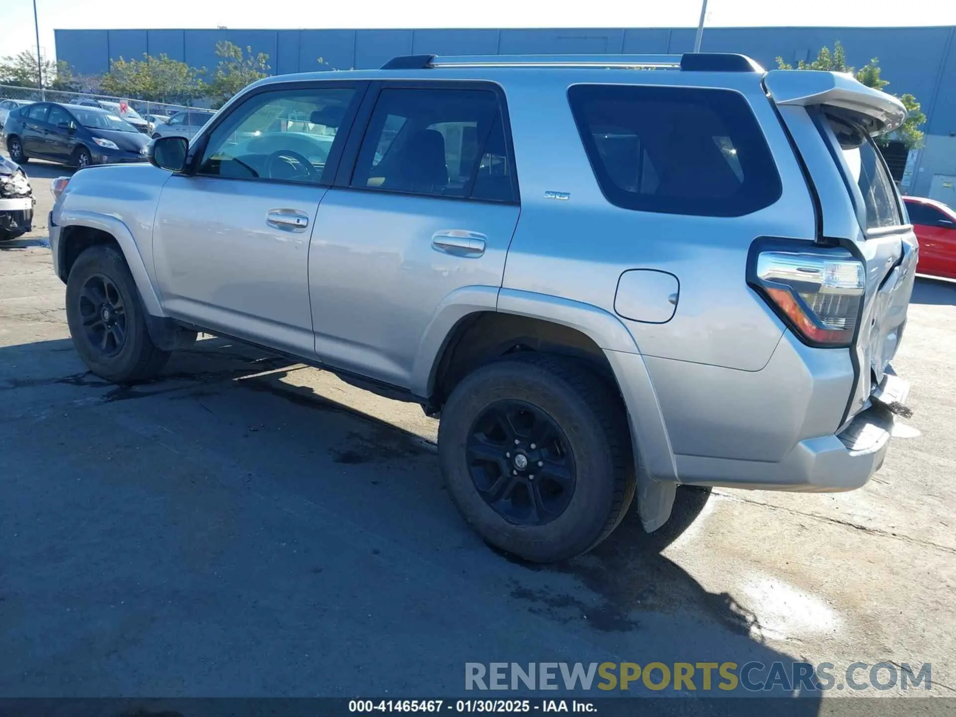 3 fotografías del automóvil dañado JTEMU5JR8P6155561 TOYOTA 4RUNNER 2023
