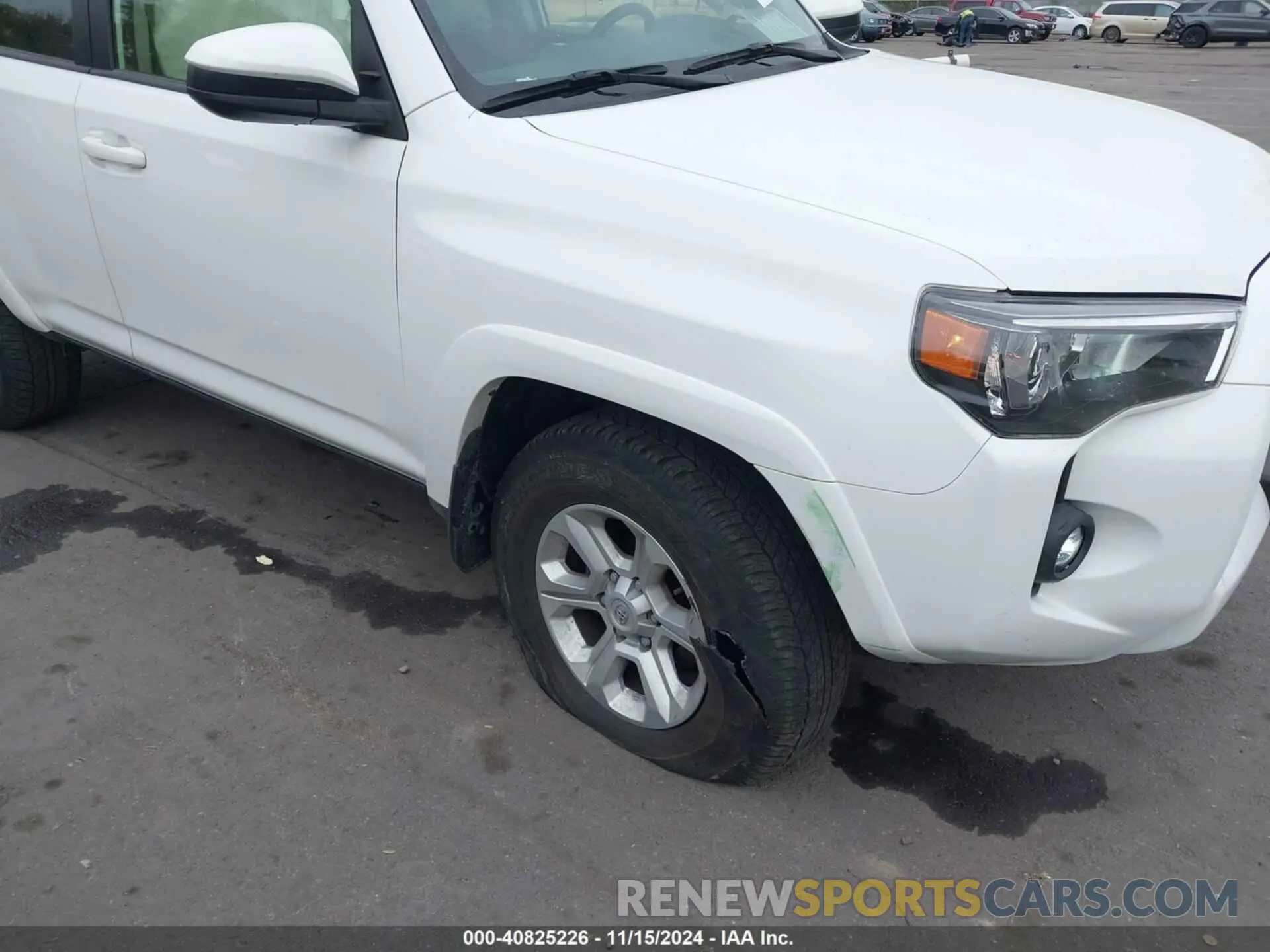 6 fotografías del automóvil dañado JTEMU5JRXP6142262 TOYOTA 4RUNNER 2023