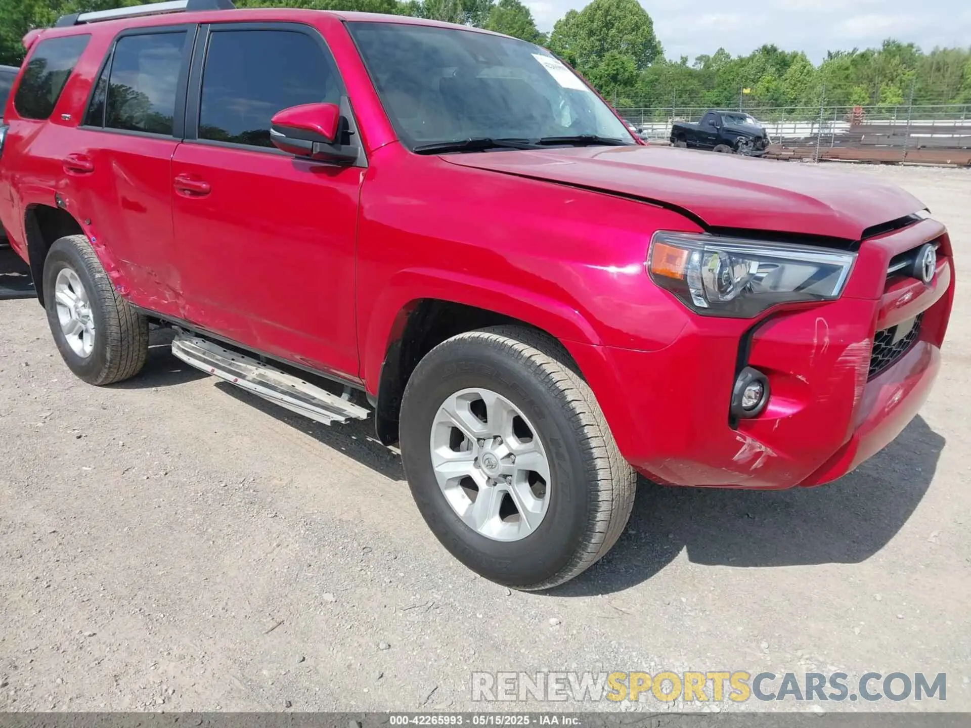 1 fotografías del automóvil dañado JTENU5JR3P6122312 TOYOTA 4RUNNER 2023