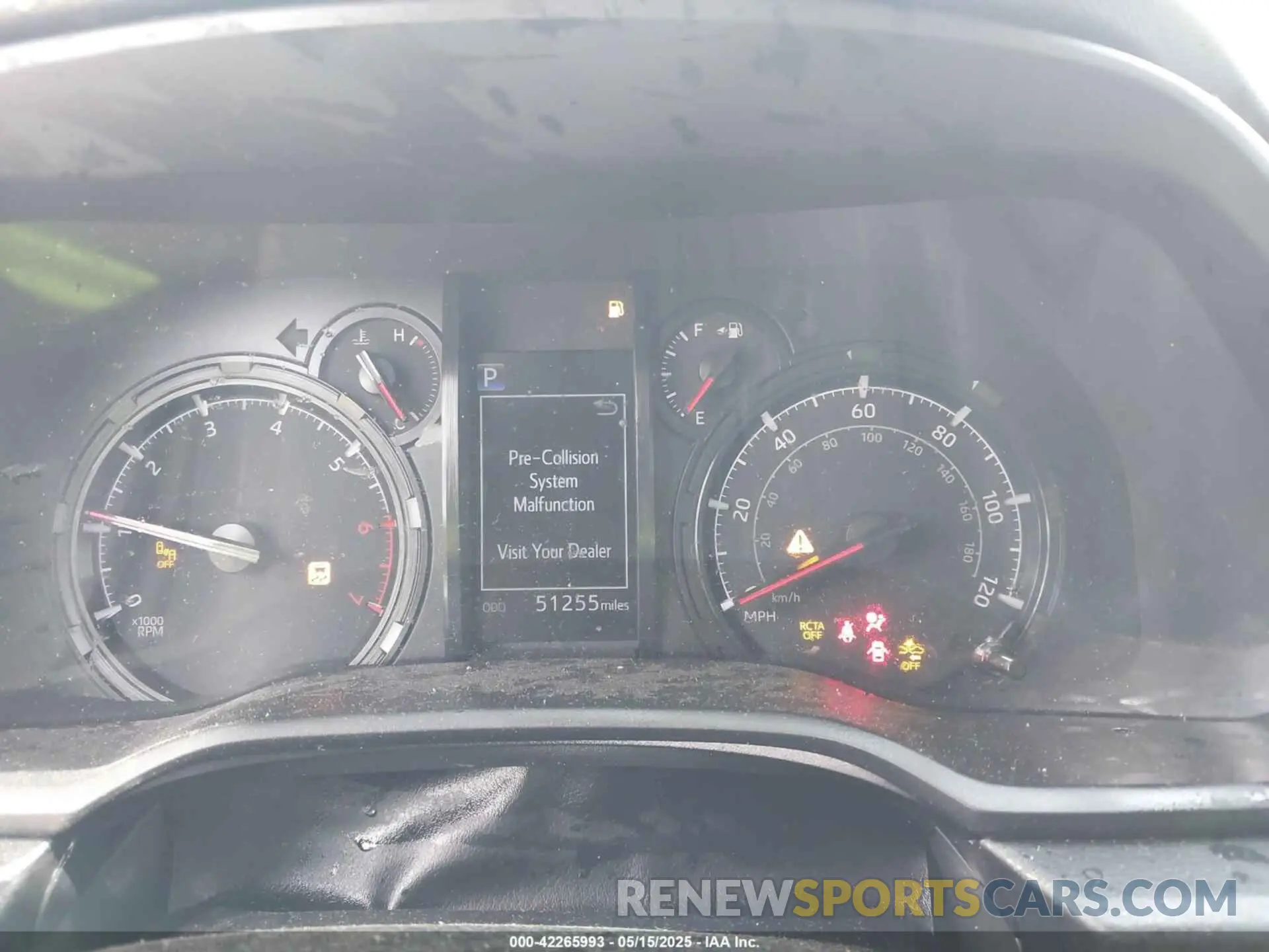 7 fotografías del automóvil dañado JTENU5JR3P6122312 TOYOTA 4RUNNER 2023