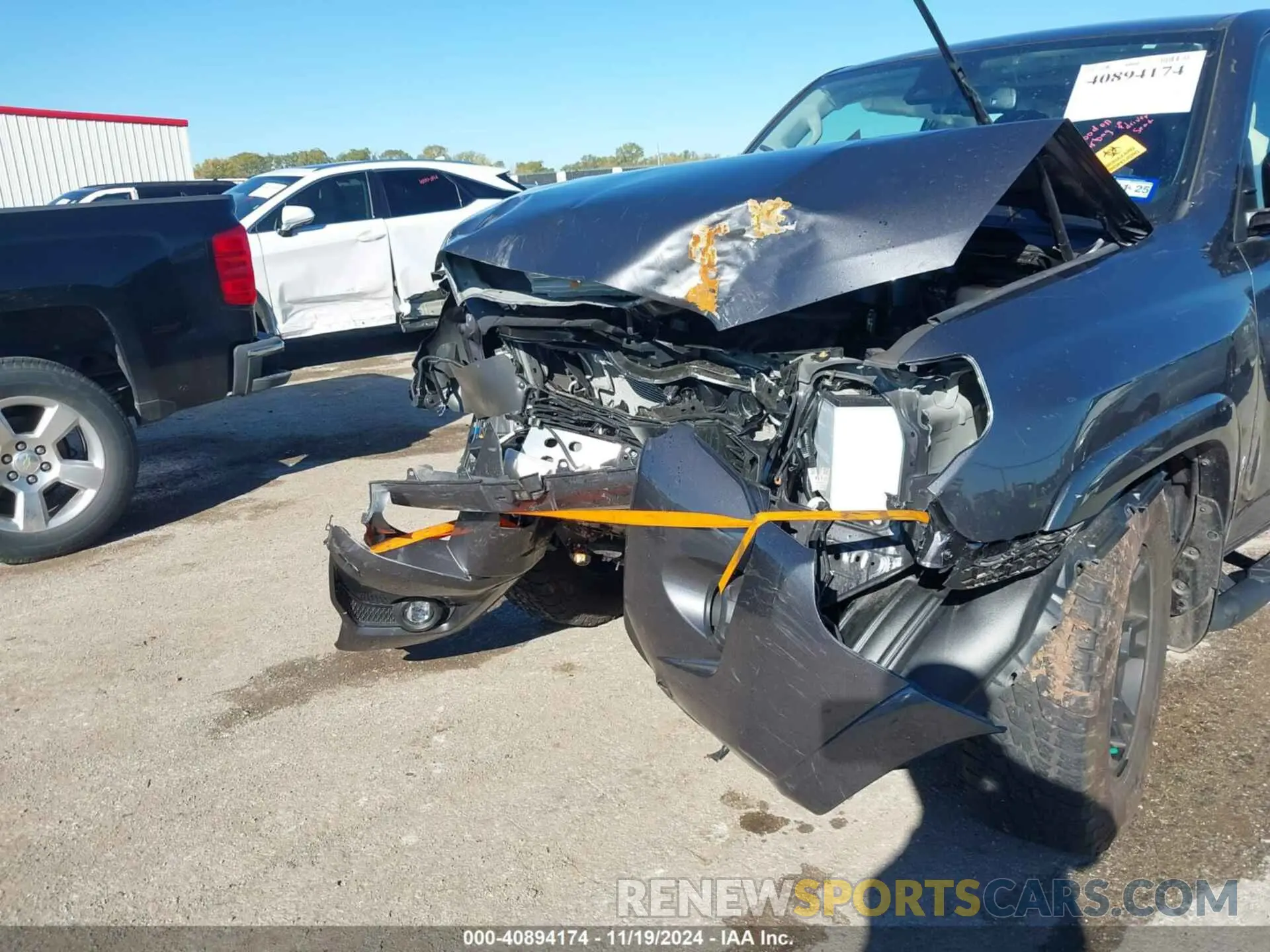 6 fotografías del automóvil dañado JTENU5JR5P6202999 TOYOTA 4RUNNER 2023