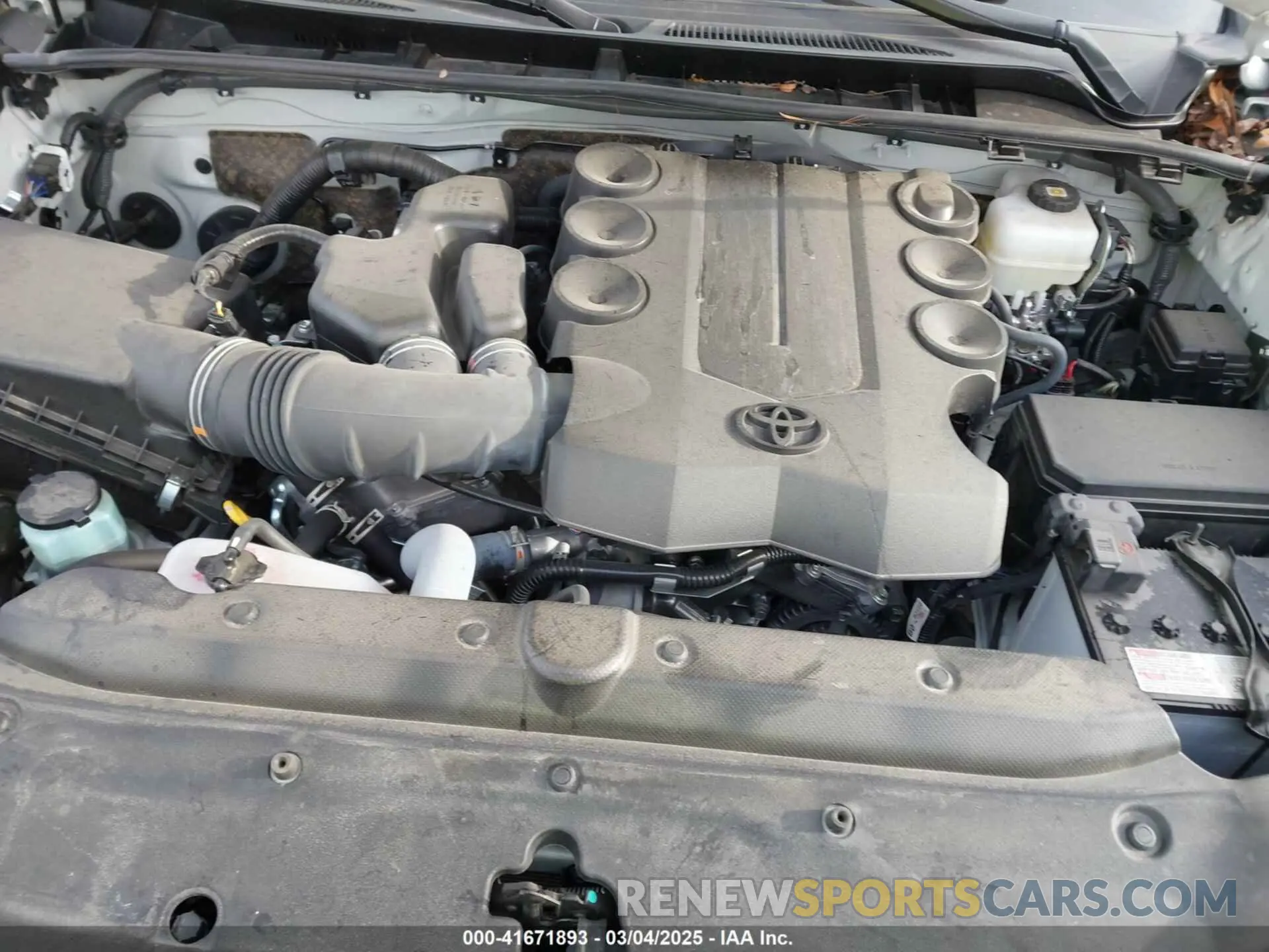 10 fotografías del automóvil dañado JTENU5JR5P6207197 TOYOTA 4RUNNER 2023