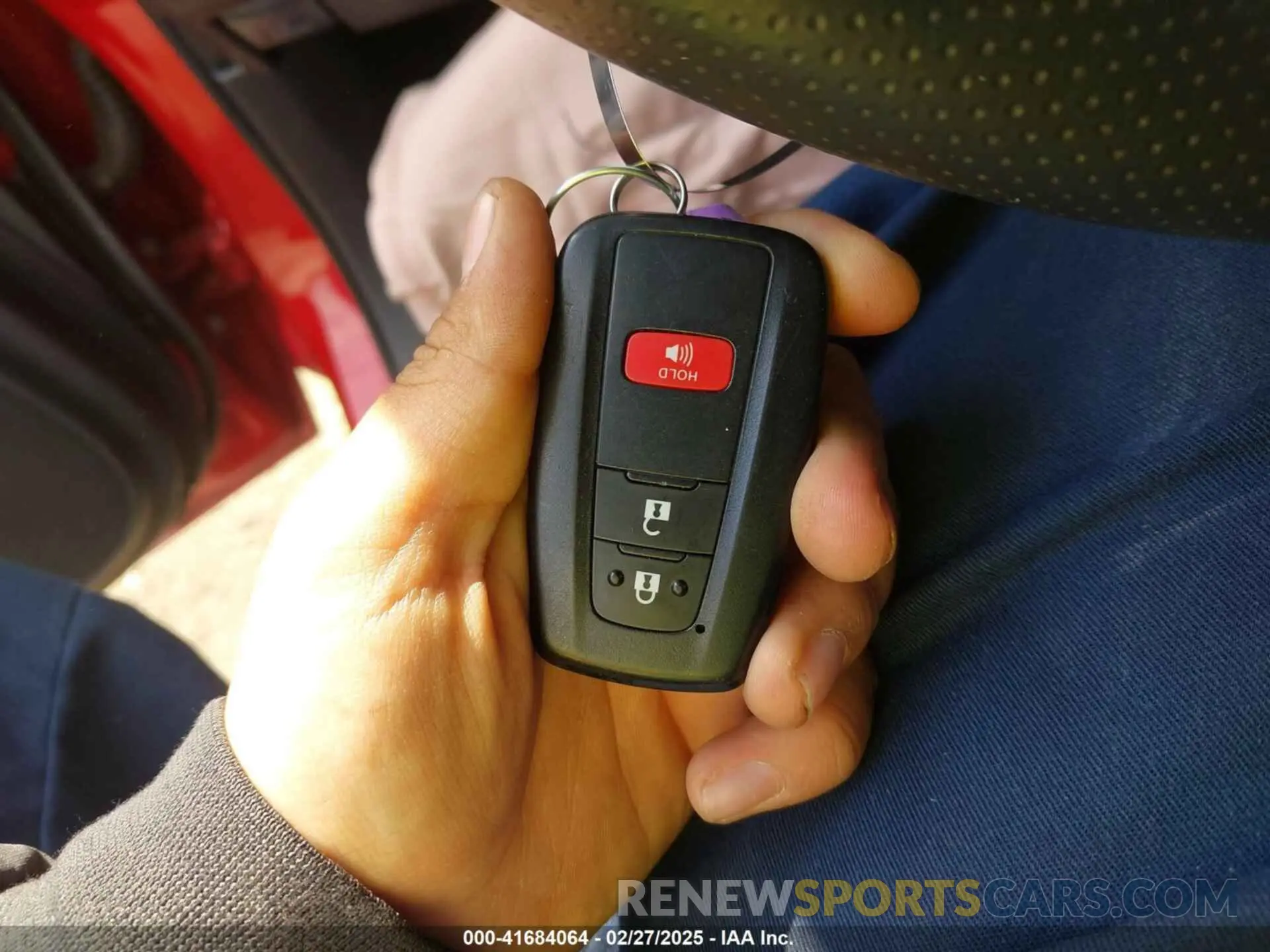 11 fotografías del automóvil dañado JTEPU5JR1P6134466 TOYOTA 4RUNNER 2023