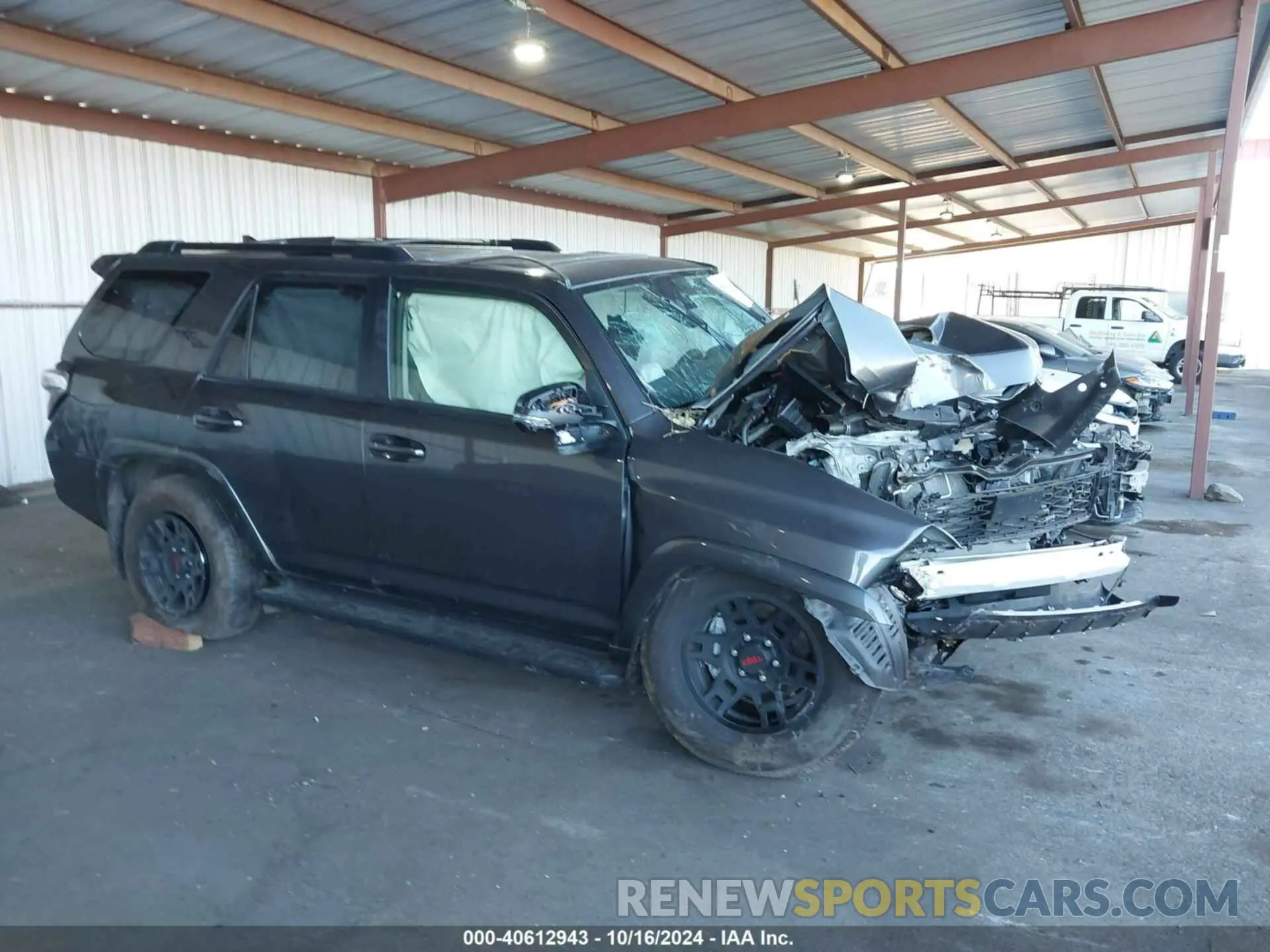 1 fotografías del automóvil dañado JTERU5JR3P6147843 TOYOTA 4RUNNER 2023