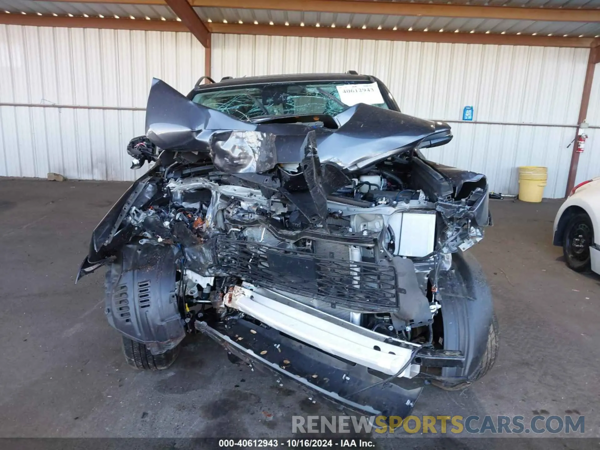 6 fotografías del automóvil dañado JTERU5JR3P6147843 TOYOTA 4RUNNER 2023