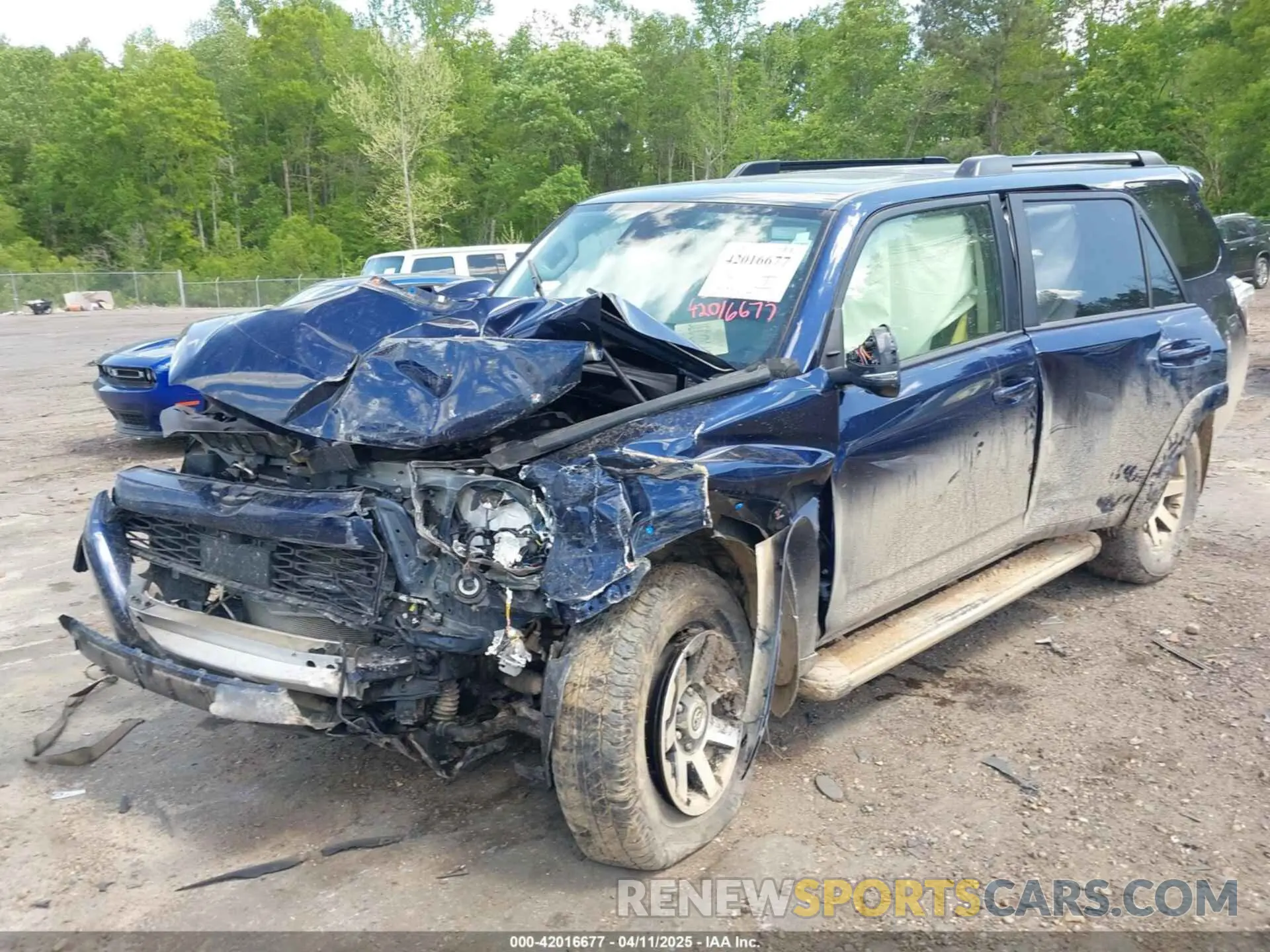 6 fotografías del automóvil dañado JTERU5JR7P6165312 TOYOTA 4RUNNER 2023