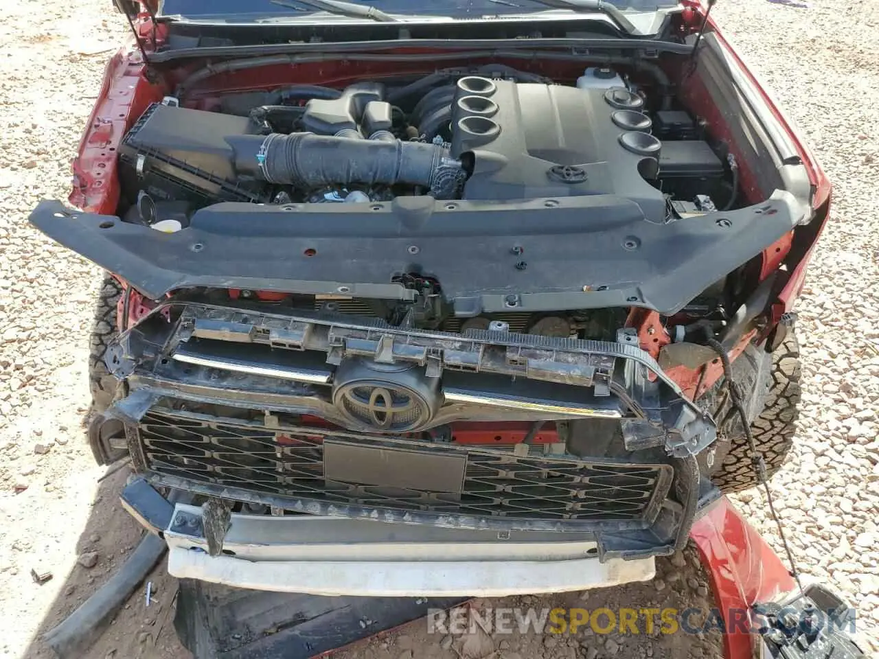 13 fotografías del automóvil dañado JTERU5JR8P6189795 TOYOTA 4RUNNER 2023