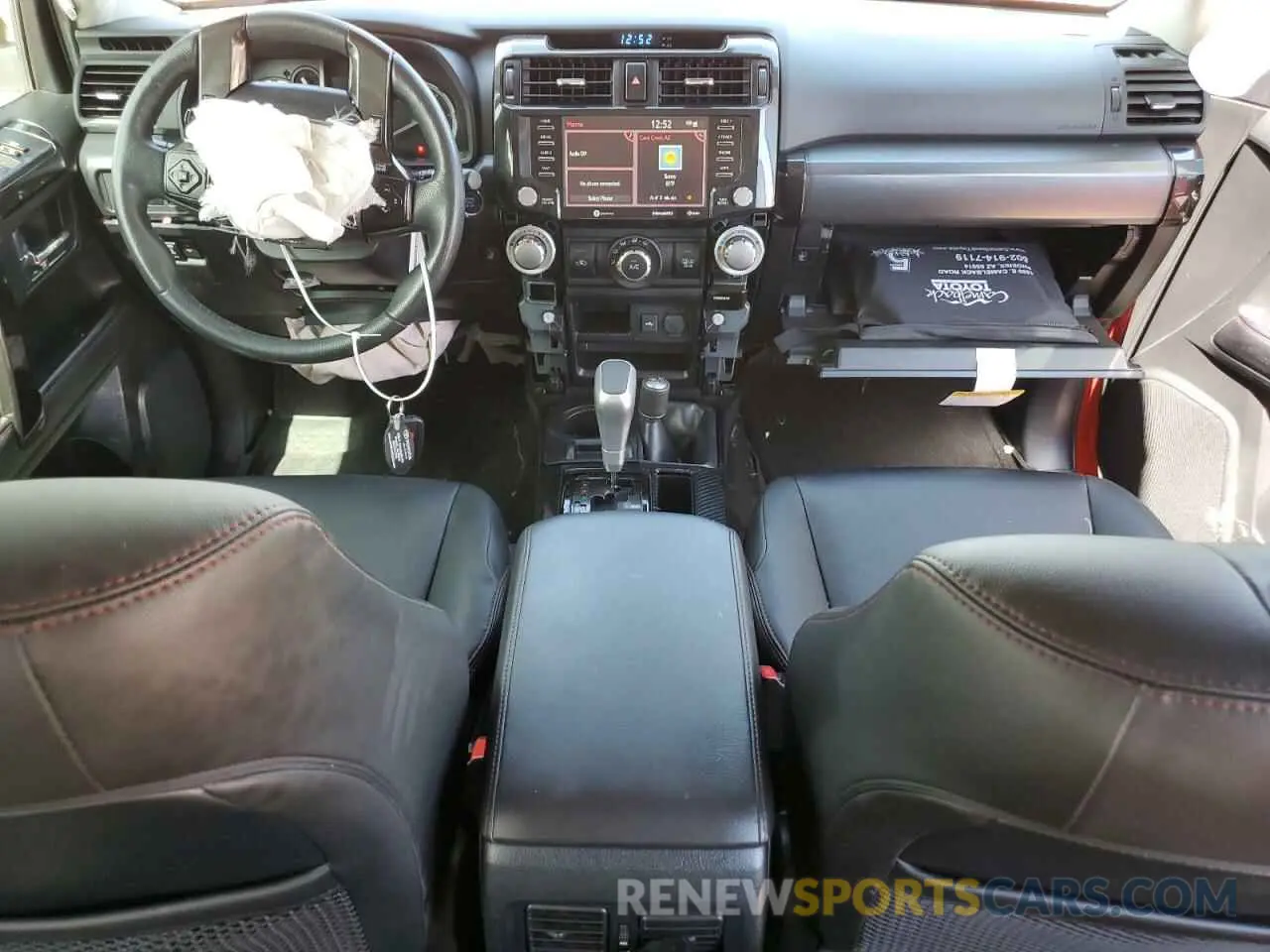 8 fotografías del automóvil dañado JTERU5JR8P6189795 TOYOTA 4RUNNER 2023