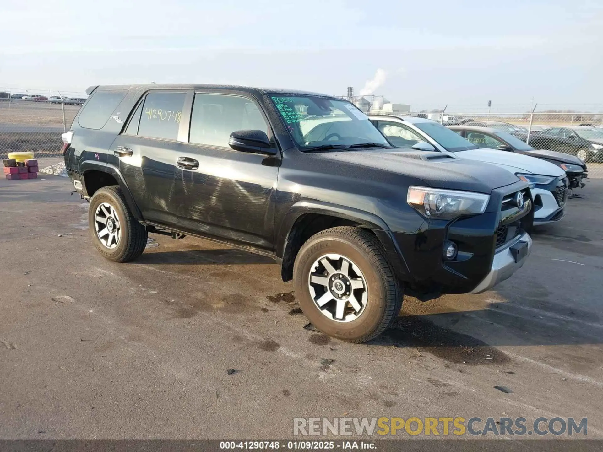 1 fotografías del automóvil dañado JTERU5JR8P6203503 TOYOTA 4RUNNER 2023